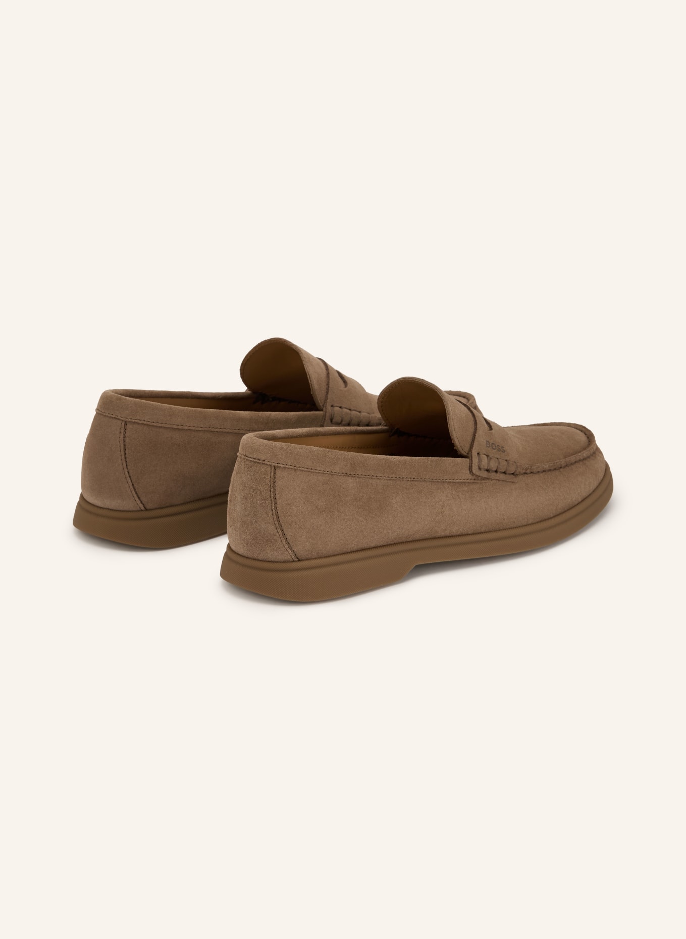 BOSS Mocasini Penny SIENNE: BEJ