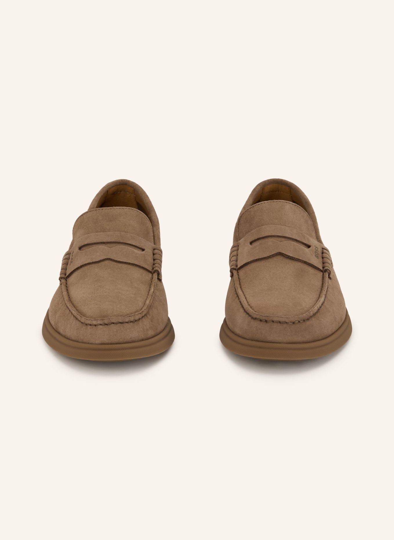 BOSS Mocasini Penny SIENNE: BEJ