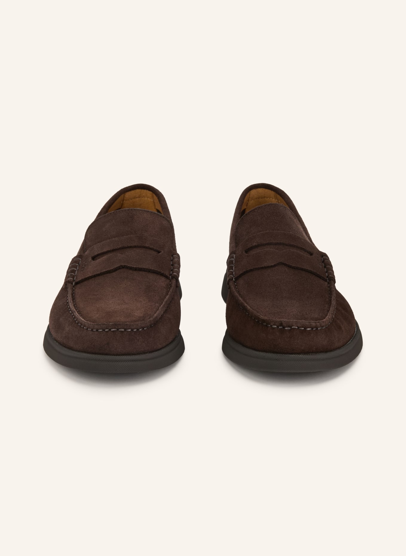 BOSS Penny-Loafer SIENNE: DUNKELBRAUN