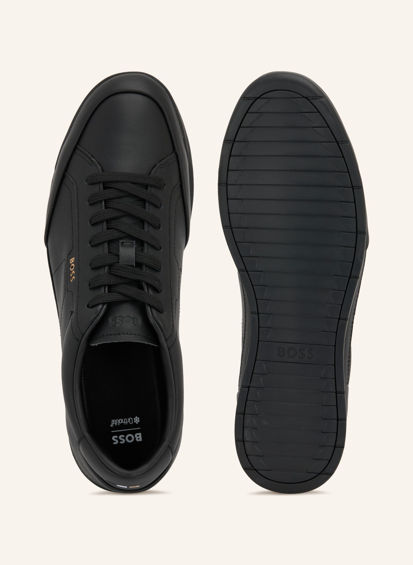 BOSS Sneakersy NITAN: CZARNY