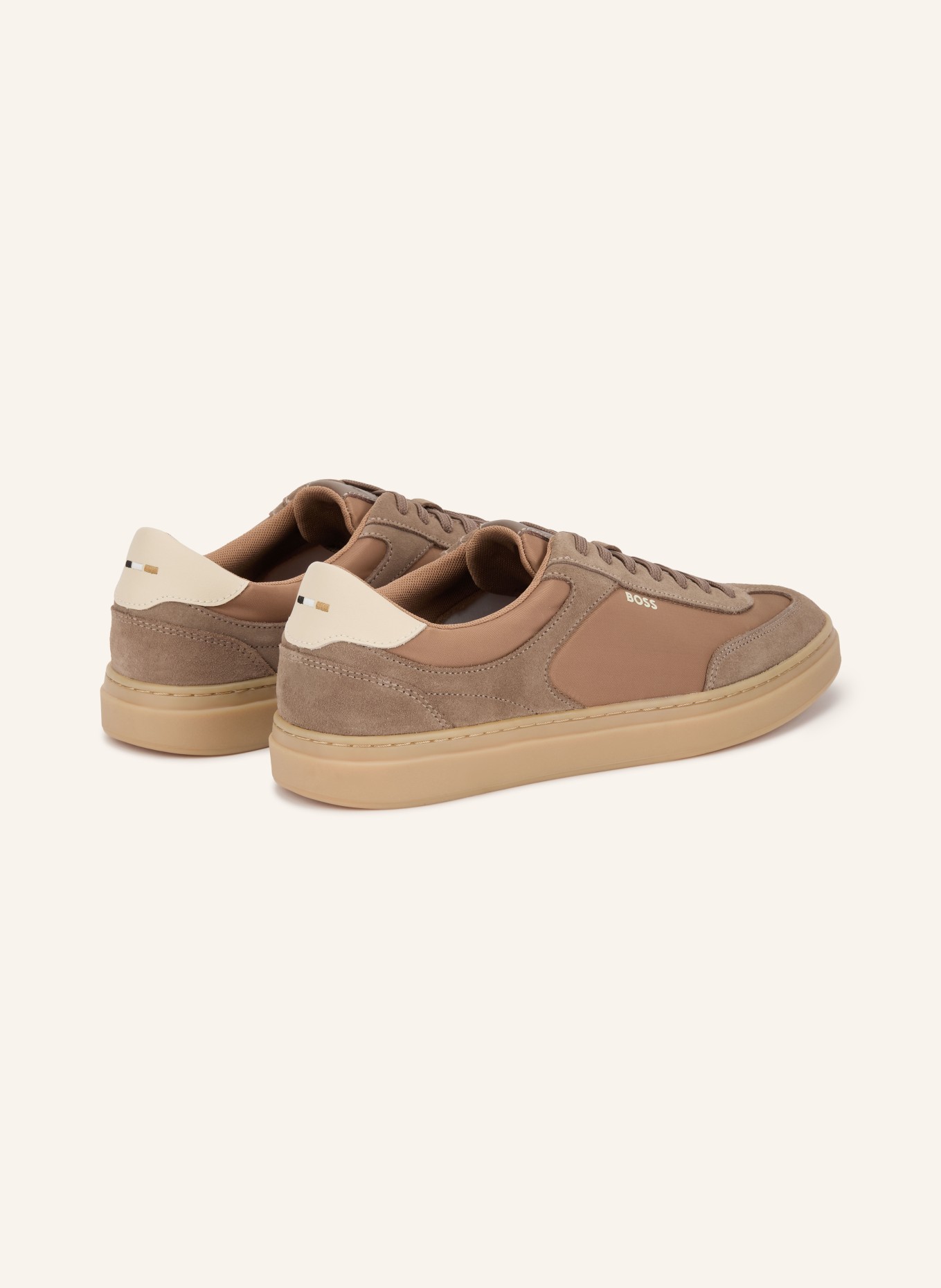 BOSS Sneakers KIERAN: TAUPE / CAMEL / CRÈME