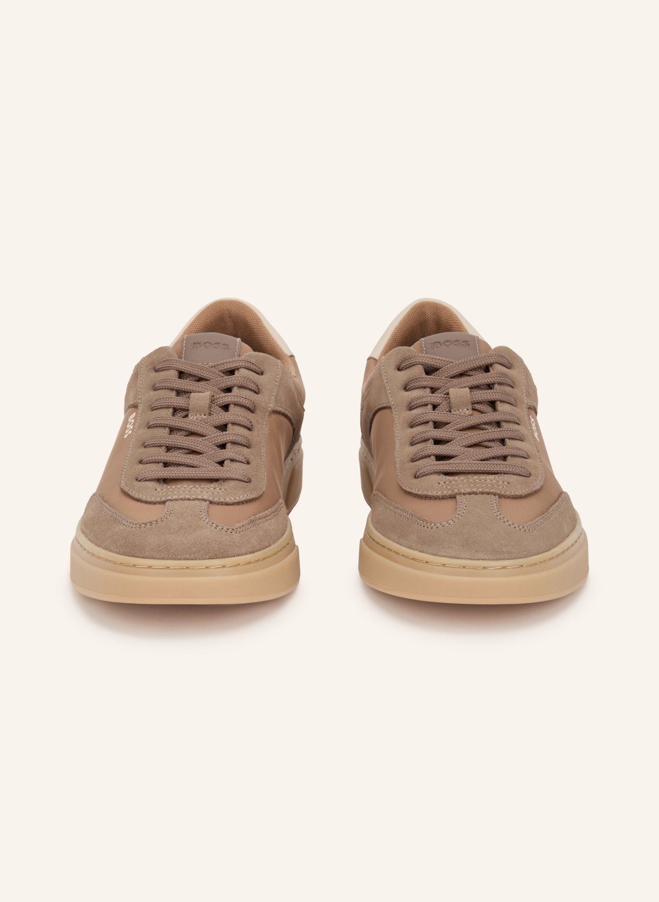 BOSS Sneakers KIERAN: TAUPE / CAMEL / CRÈME