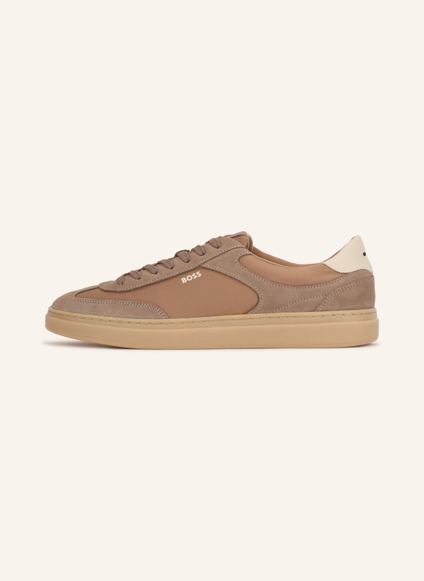 BOSS Sneakers KIERAN: TAUPE / CAMEL / CRÈME