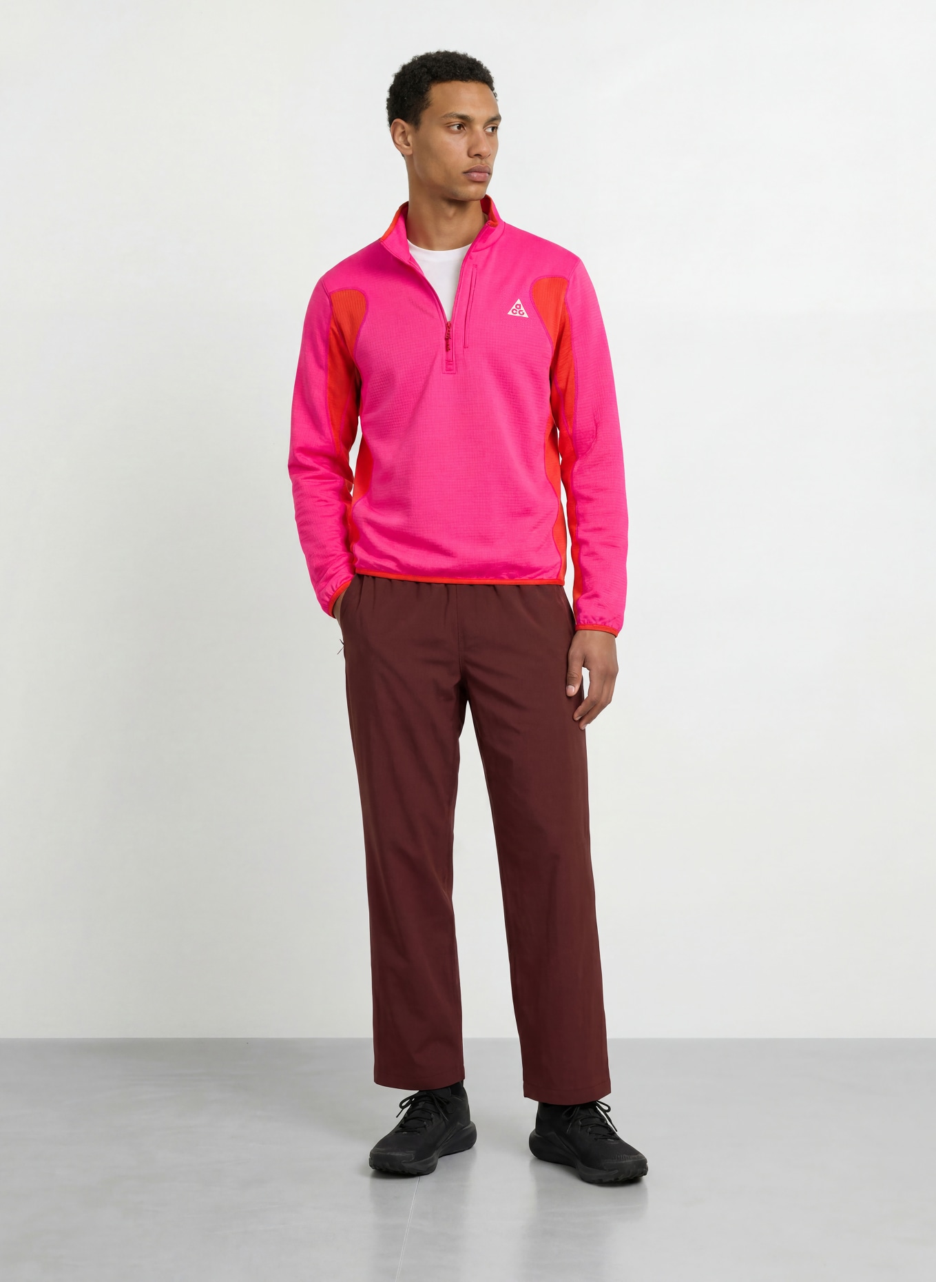 Nike Midlayer ACG WOLF GRID: PINK / ROT