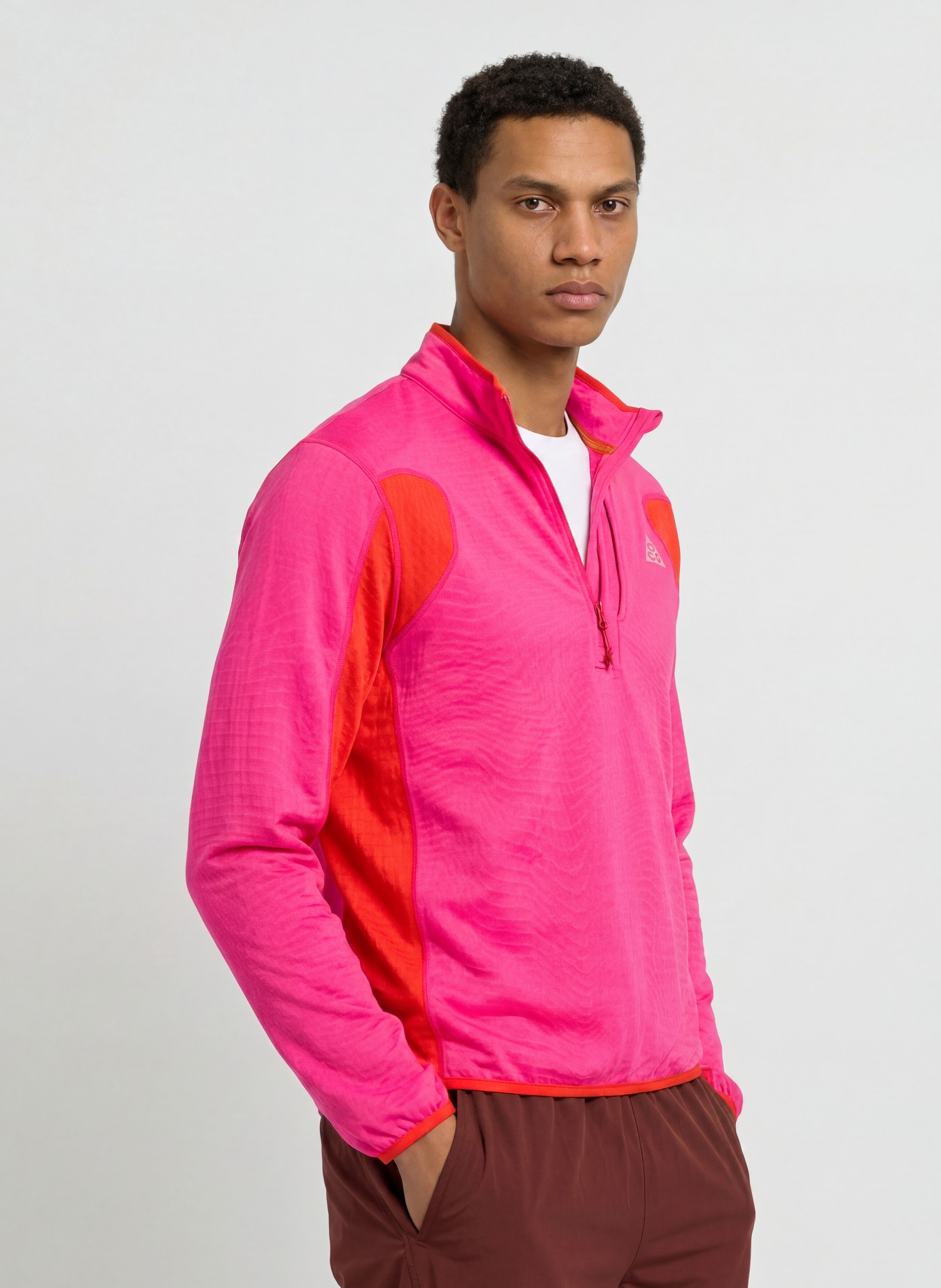 Nike Midlayer ACG WOLF GRID: PINK / ROT