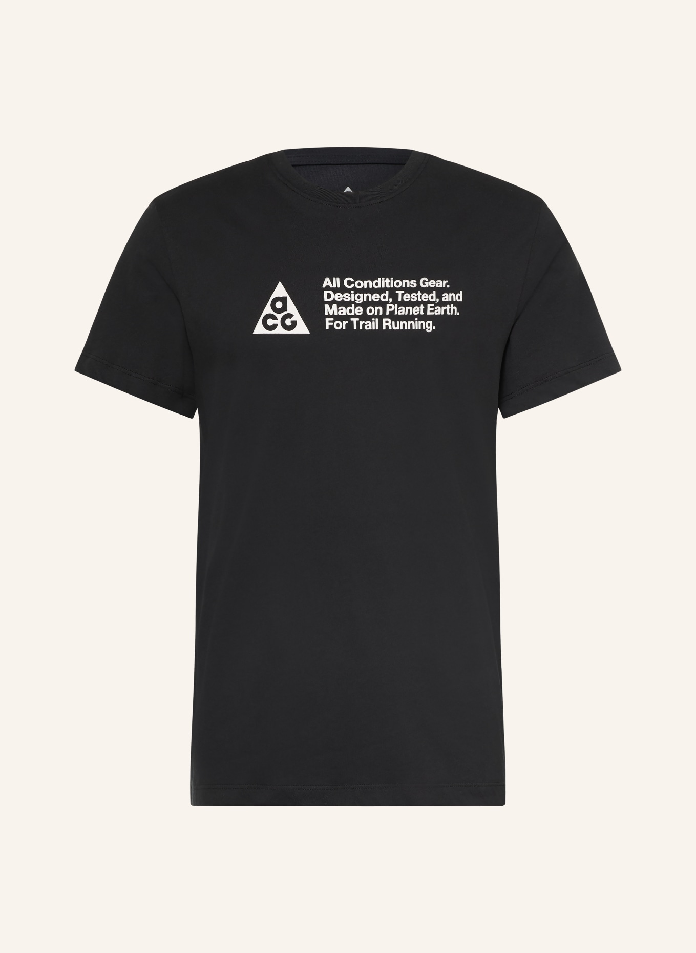 Nike ACG Functional Shirt: BLACK / WHITE