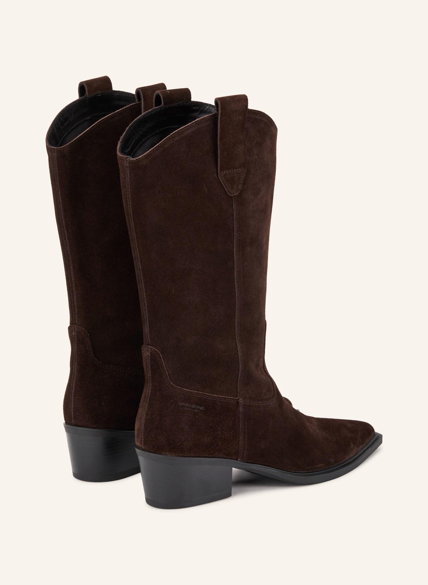 VAGABOND SHOEMAKERS Kovbojské boty KELSEY: TMAVĚ HNĚDÁ