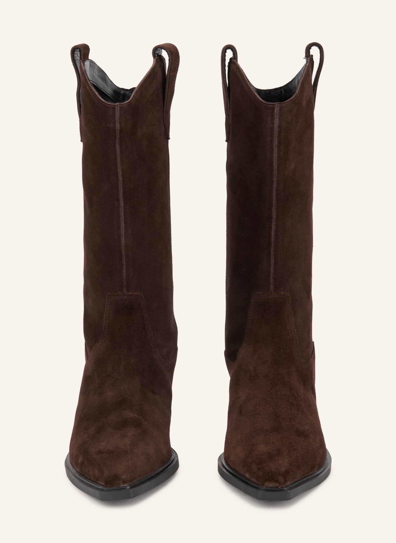 VAGABOND SHOEMAKERS Kovbojské boty KELSEY: TMAVĚ HNĚDÁ