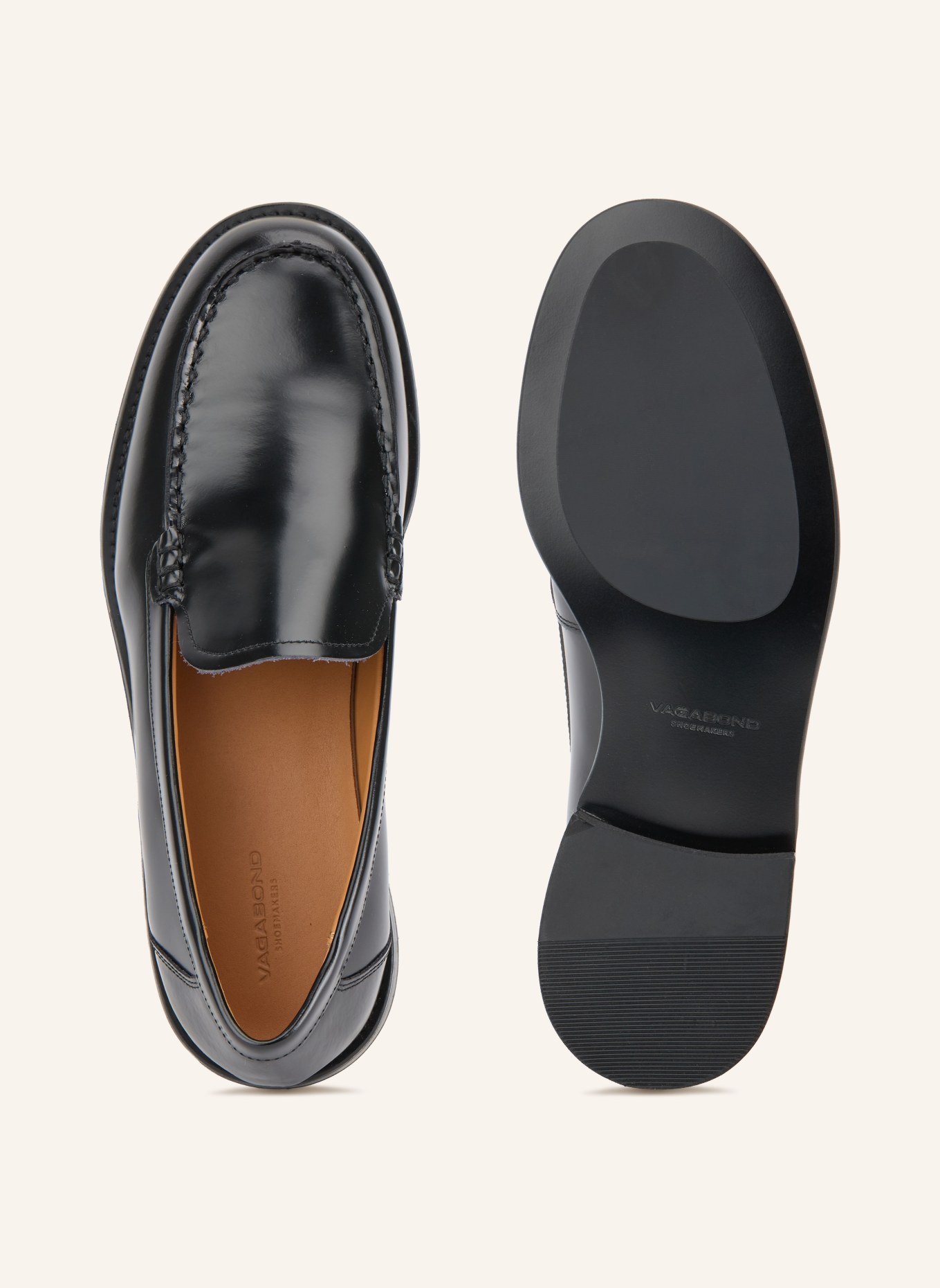 VAGABOND SHOEMAKERS LINN Slip-ons: BLACK