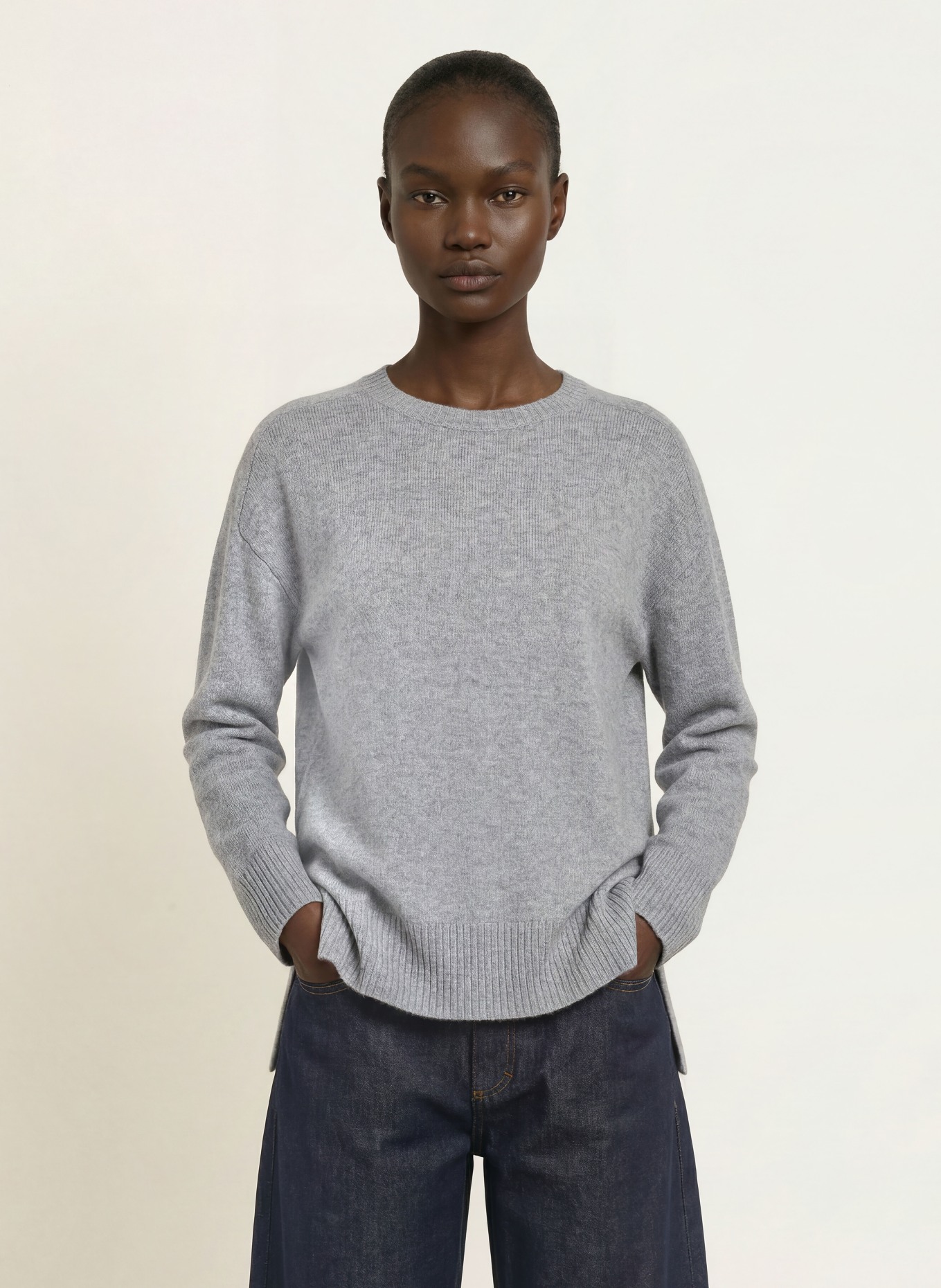 CLOSED Pullover: GRAU