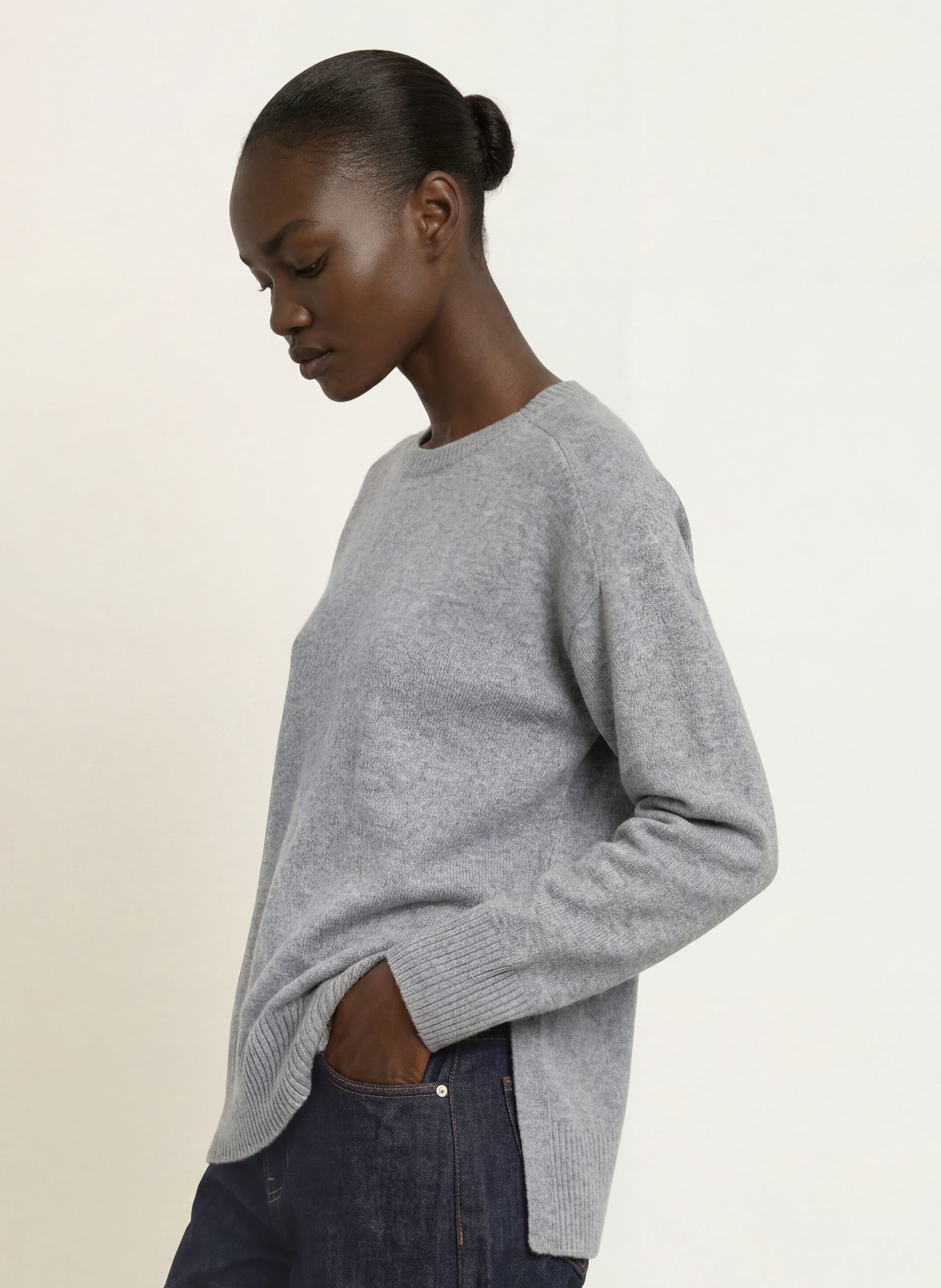 CLOSED Pullover: GRAU