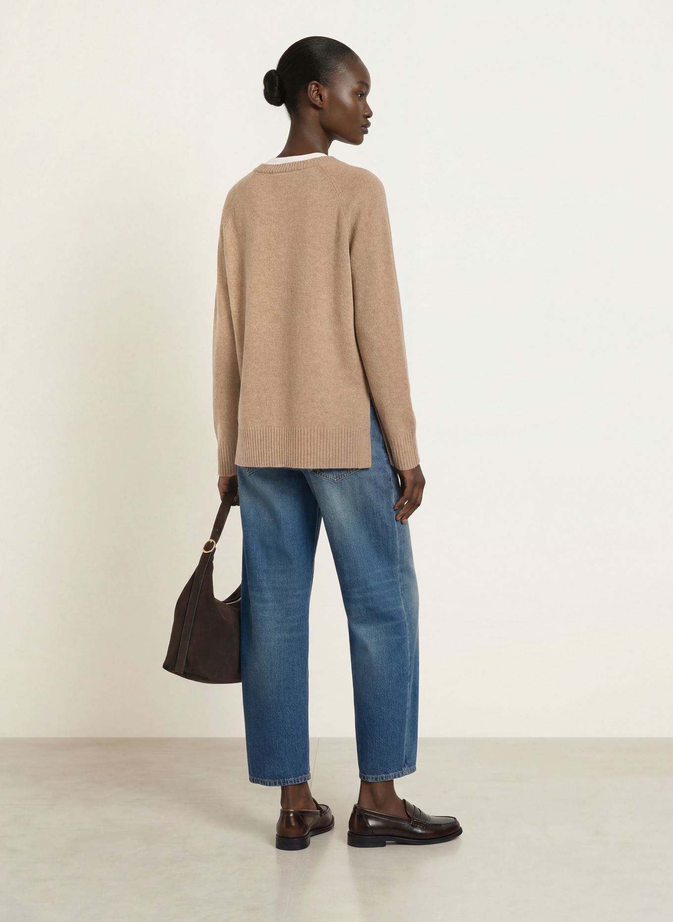 CLOSED Sweater: LIGHT BROWN