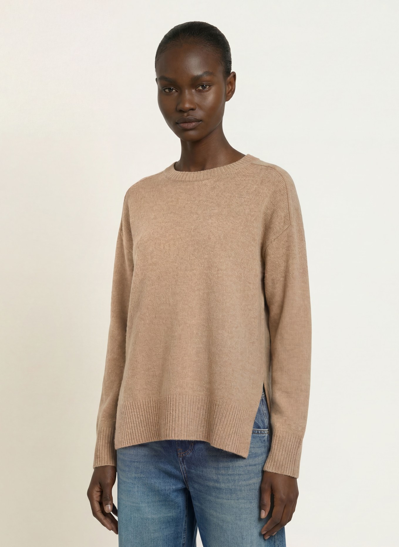 CLOSED Sweater: LIGHT BROWN