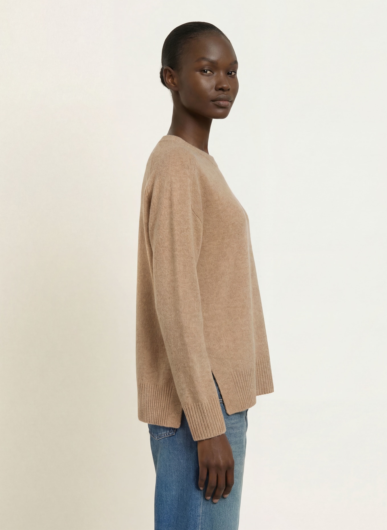 CLOSED Sweater: LIGHT BROWN