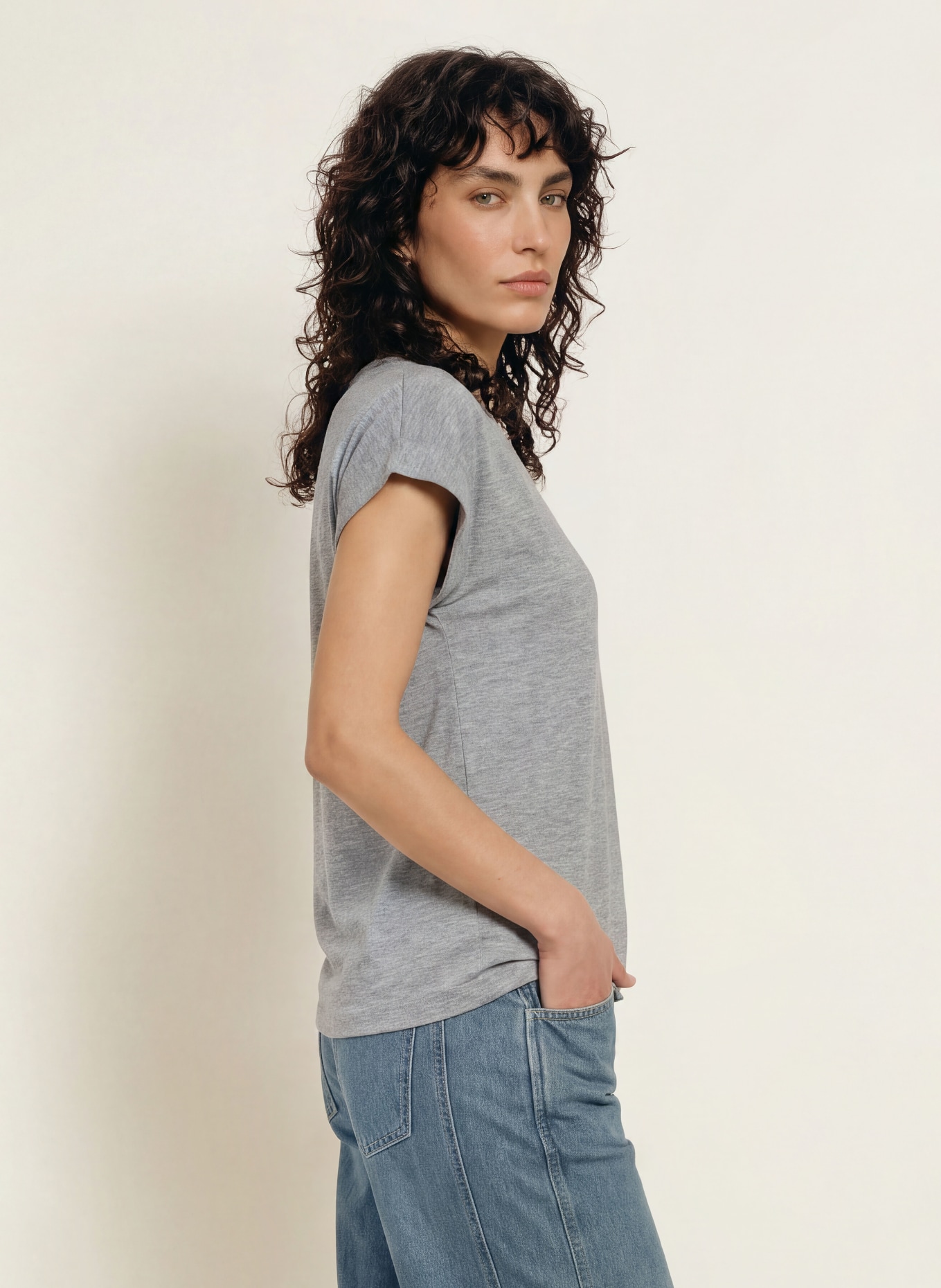 CLOSED T-shirt: GRIS