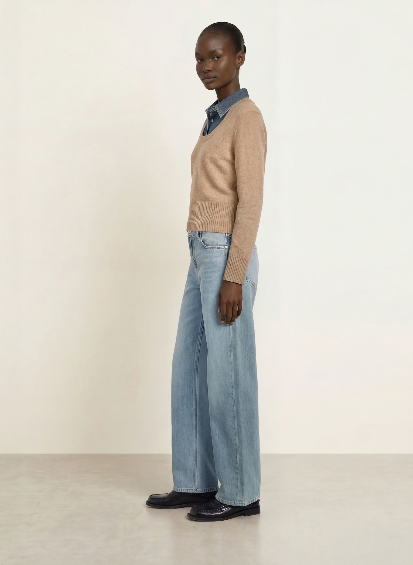CLOSED Sweater: LIGHT BROWN