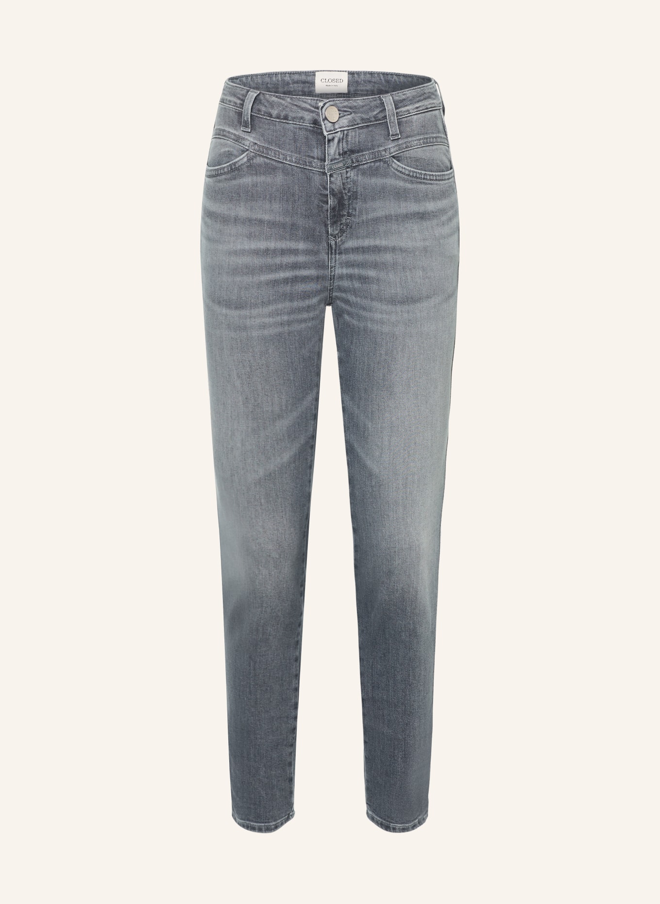 CLOSED Skinny Jeans SKINNY PUSHER: MGY MID GREY