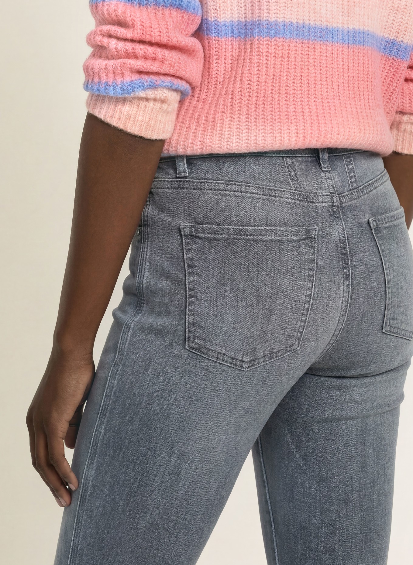 CLOSED Skinny Jeans SKINNY PUSHER: MGY MID GREY