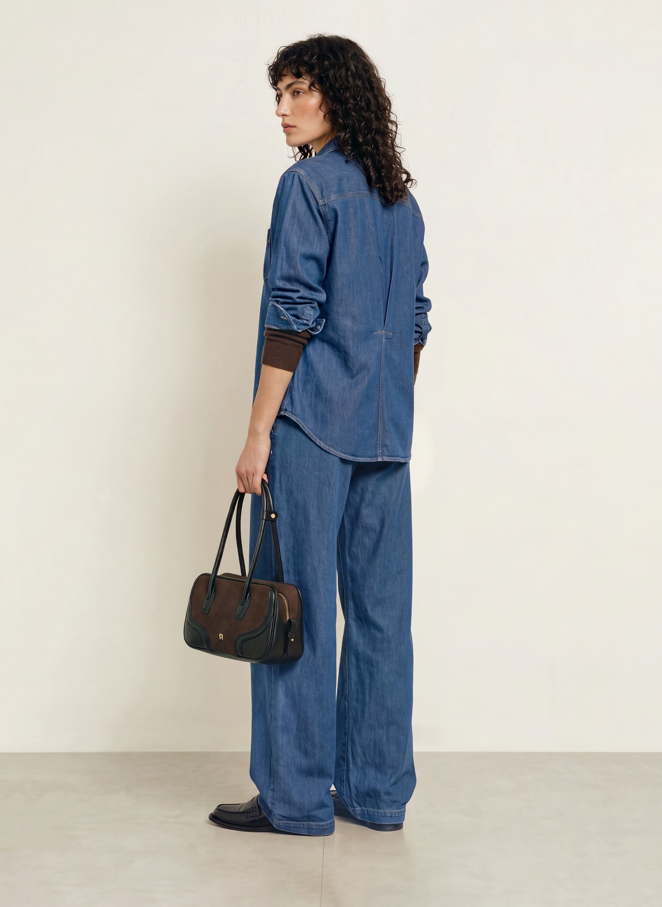 CLOSED Wide leg jeans WINONA: DBL DARK BLUE