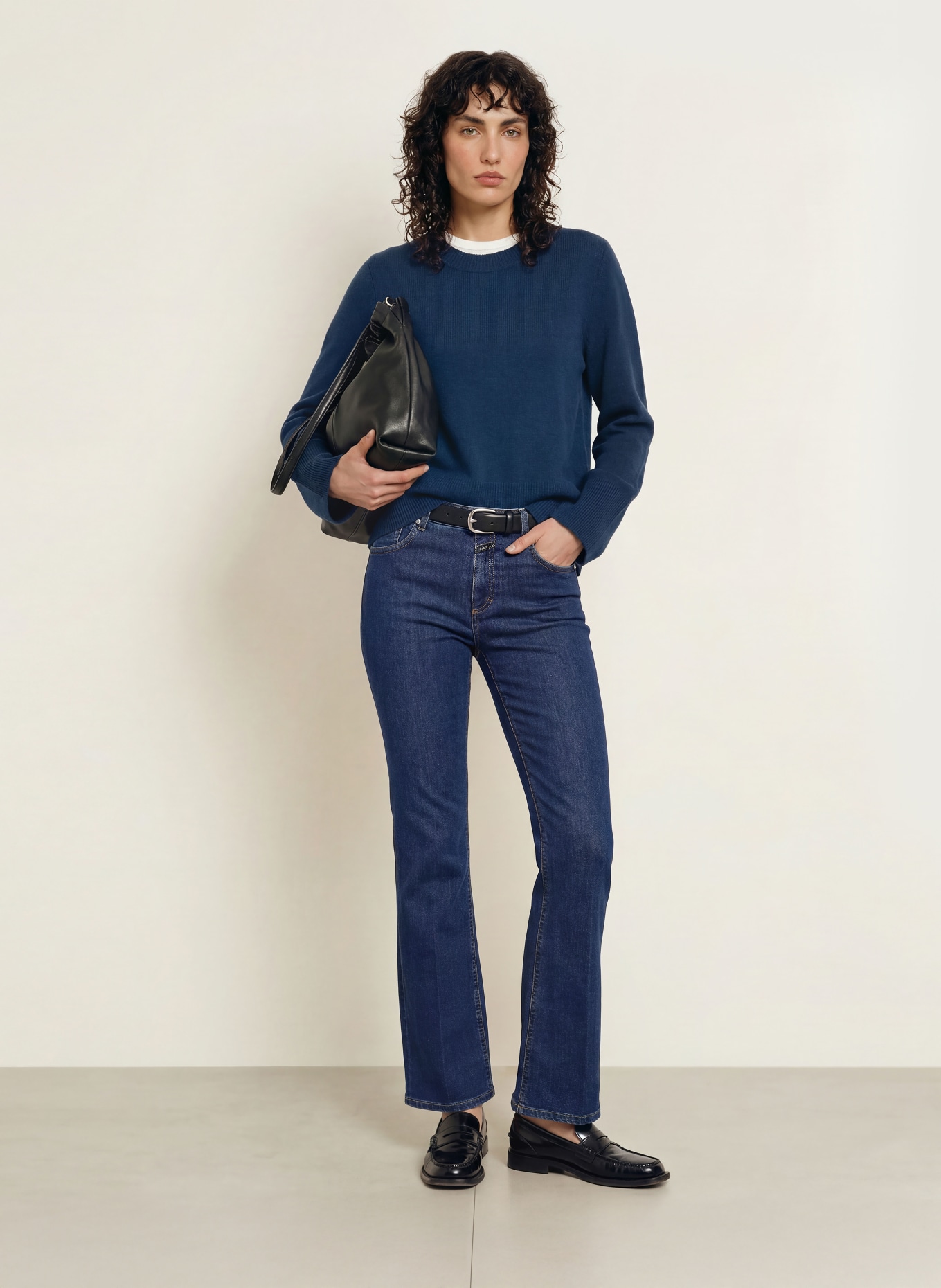 CLOSED Flared jeans JOVANNA: DBL DARK BLUE