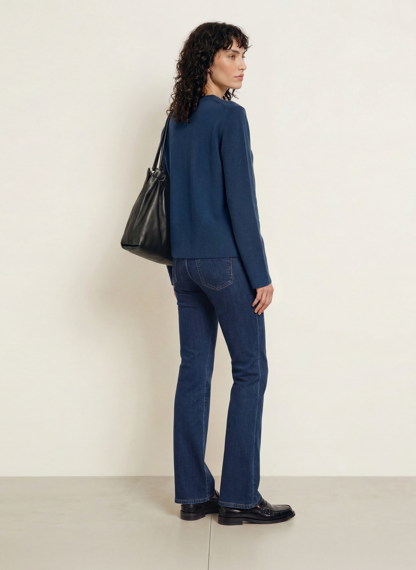 CLOSED Flared jeans JOVANNA: DBL DARK BLUE