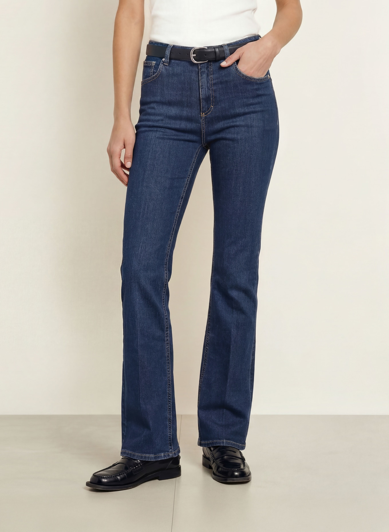CLOSED Flared jeans JOVANNA: DBL DARK BLUE