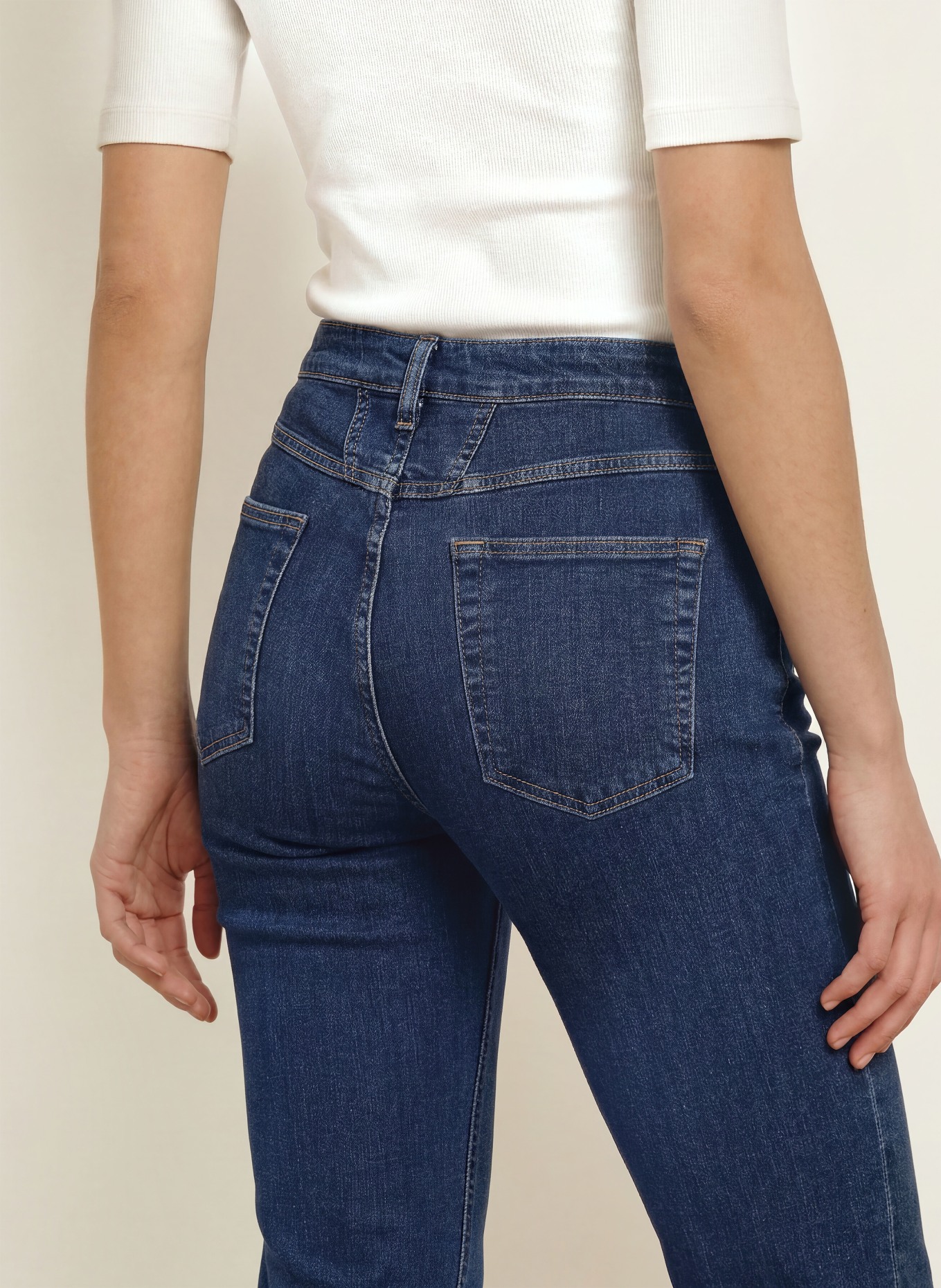 CLOSED Flared jeans JOVANNA: DBL DARK BLUE