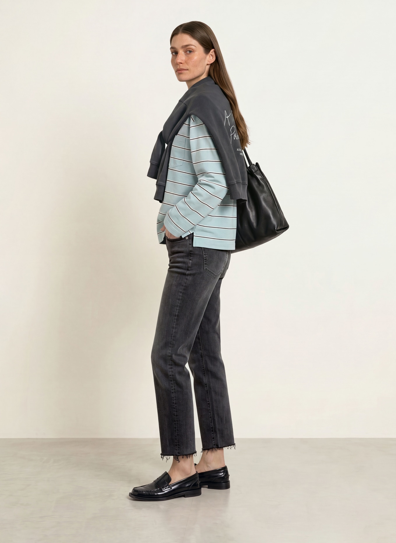 CLOSED Cropped jeans MILO: DGY DARK GREY