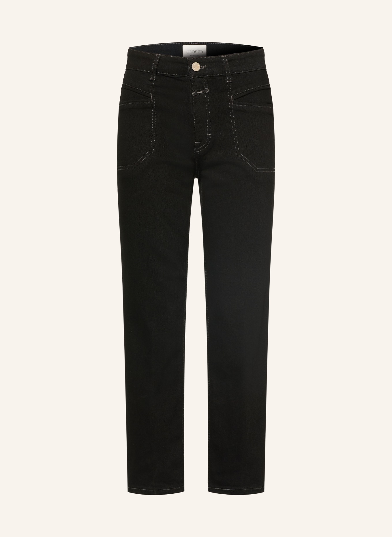 CLOSED Cropped jeans MIRA-X: 100 BLACK