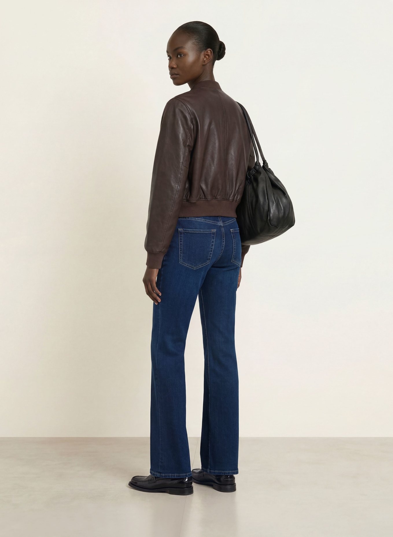 CLOSED Wide Leg Jeans GILLIAN: BLB BLUE/BLACK