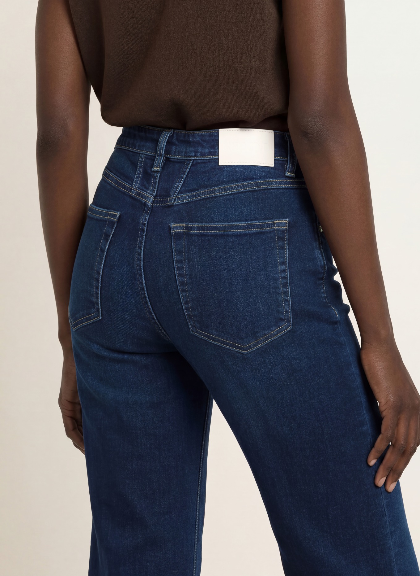 CLOSED Wide Leg Jeans GILLIAN: BLB BLUE/BLACK