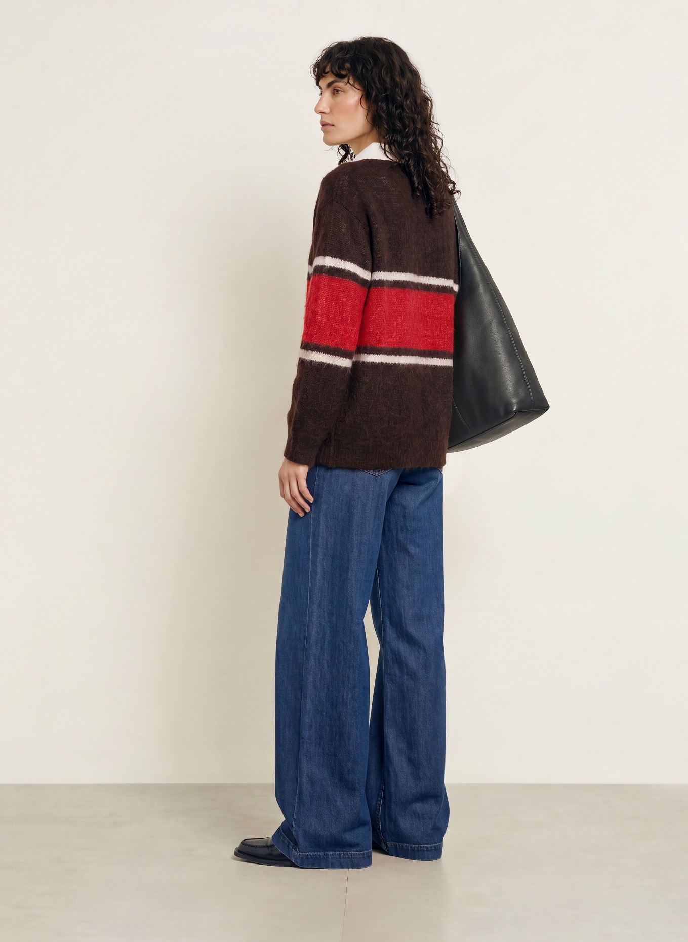 CLOSED Wide Leg Jeans GLOW UP: DBL DARK BLUE