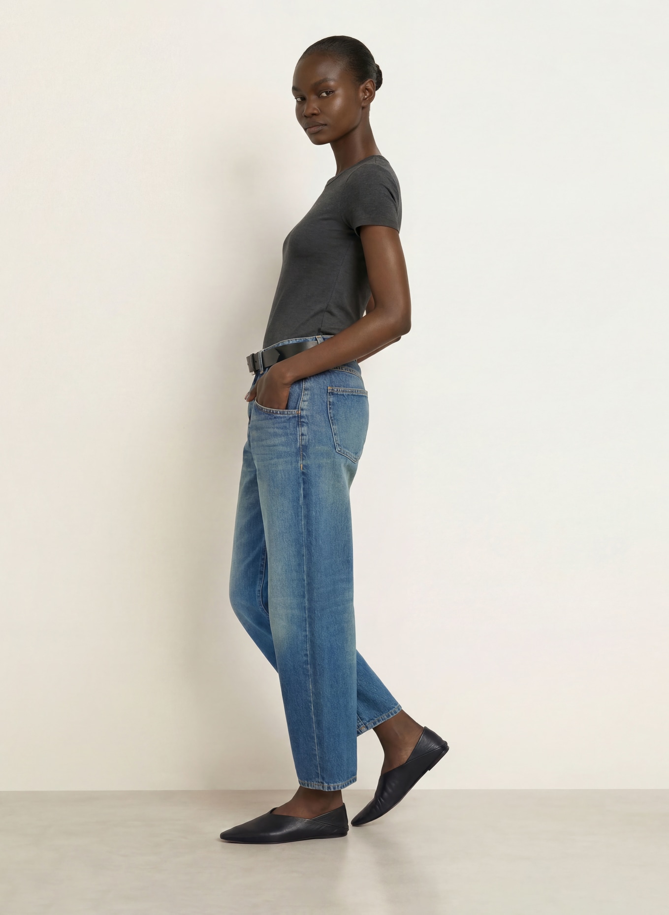 CLOSED Cropped Jeans STOVER-X: DBL DARK BLUE