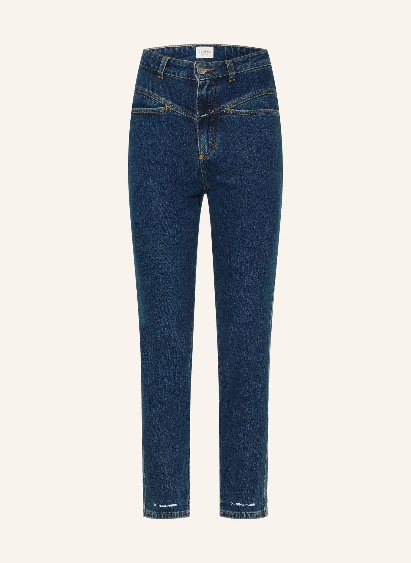CLOSED Skinny Jeans PEDAL PUSHER: DBL DARK BLUE