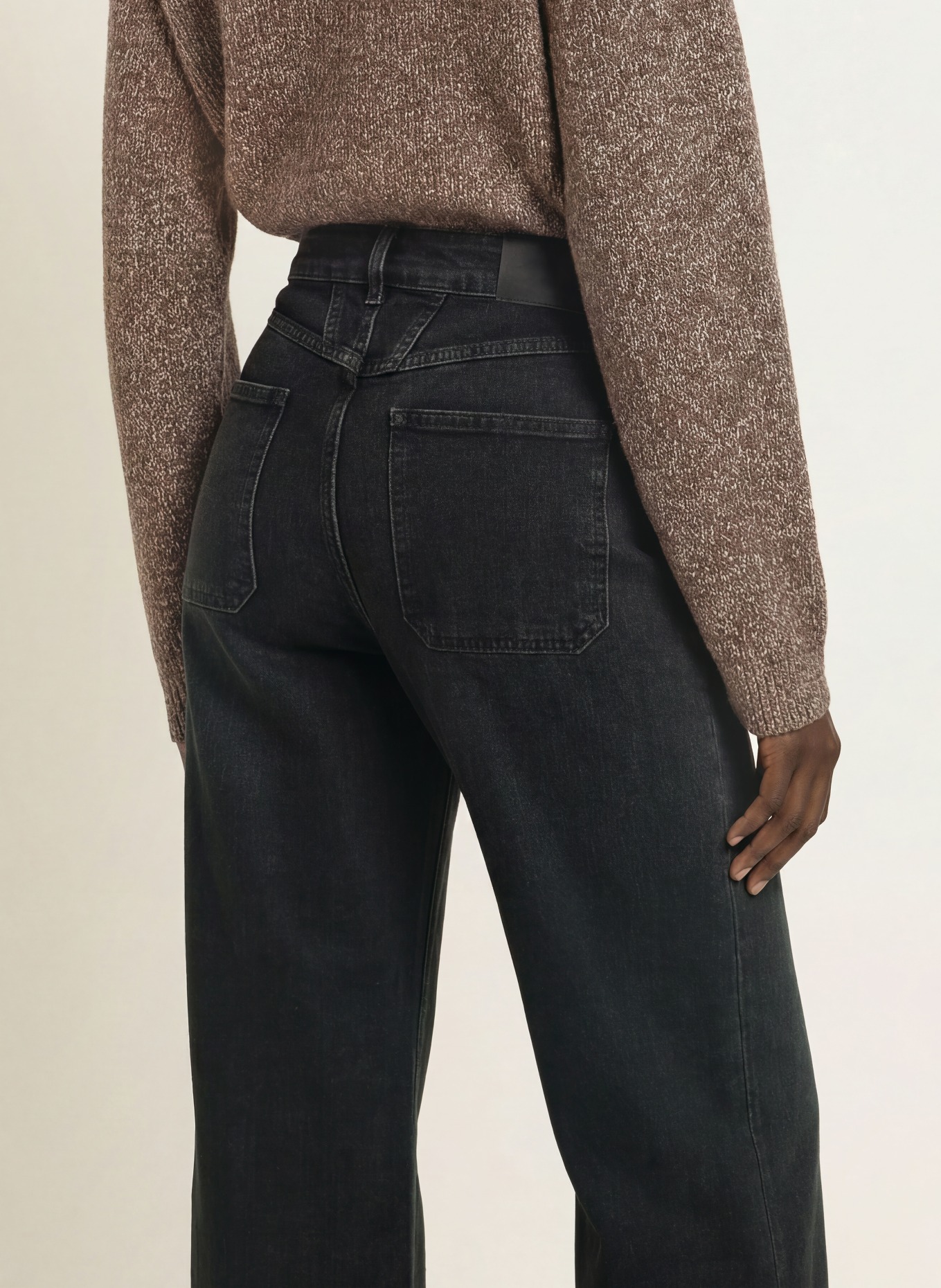 CLOSED Wide Leg Jeans WERA: DGY DARK GREY