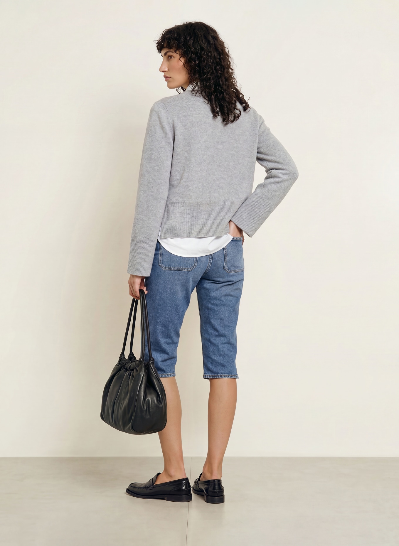 CLOSED 3/4 jeans FINA: MBL MID BLUE