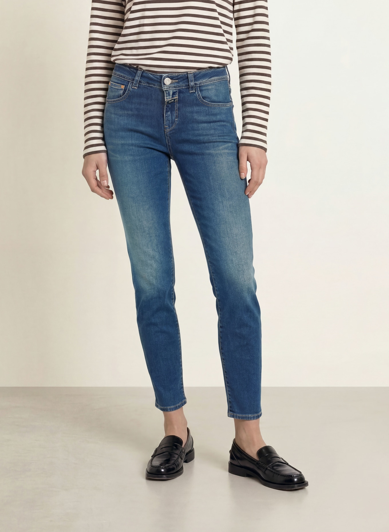 CLOSED Skinny Jeans BAKER: DBL DARK BLUE