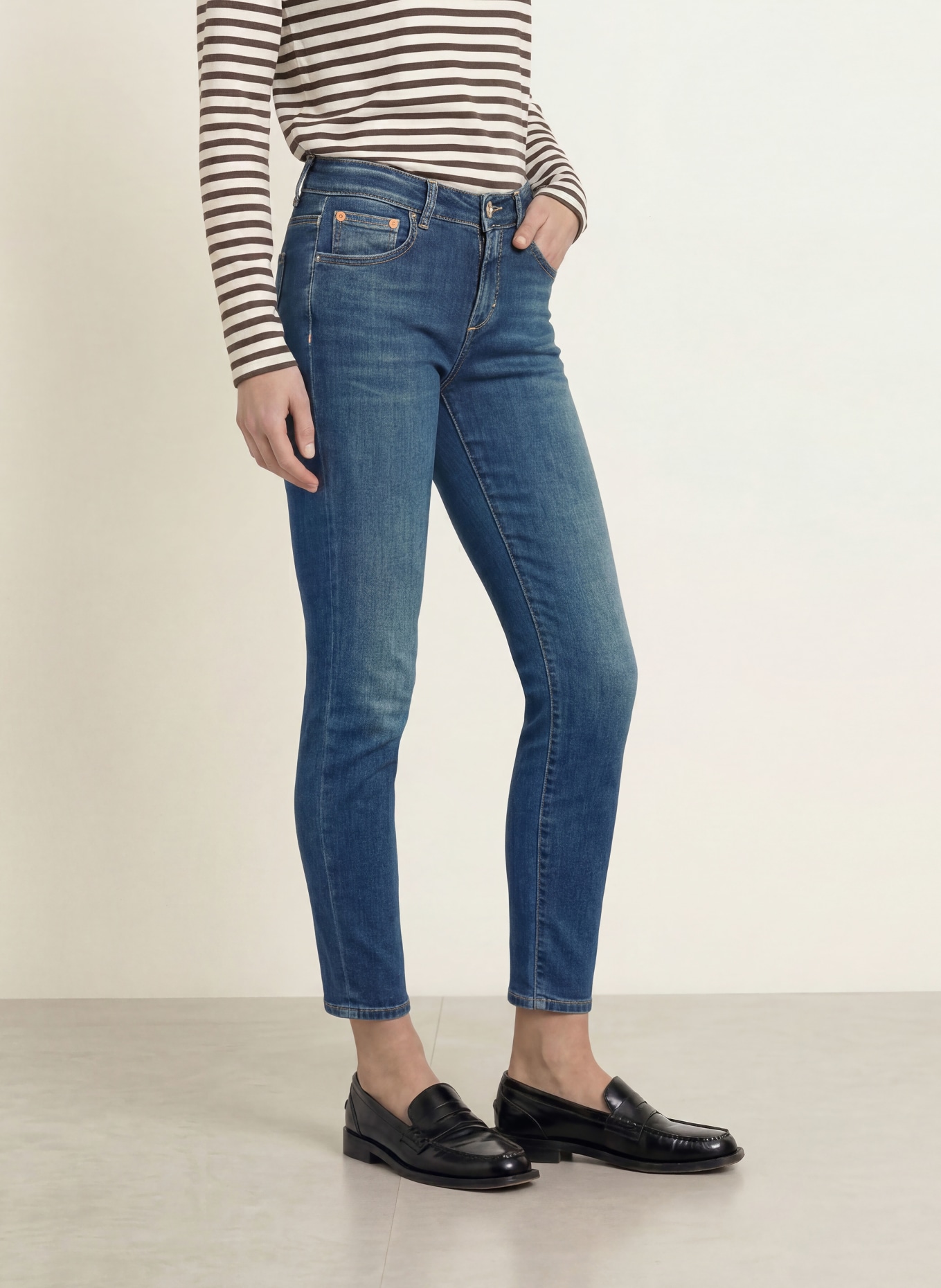 CLOSED Skinny Jeans BAKER: DBL DARK BLUE