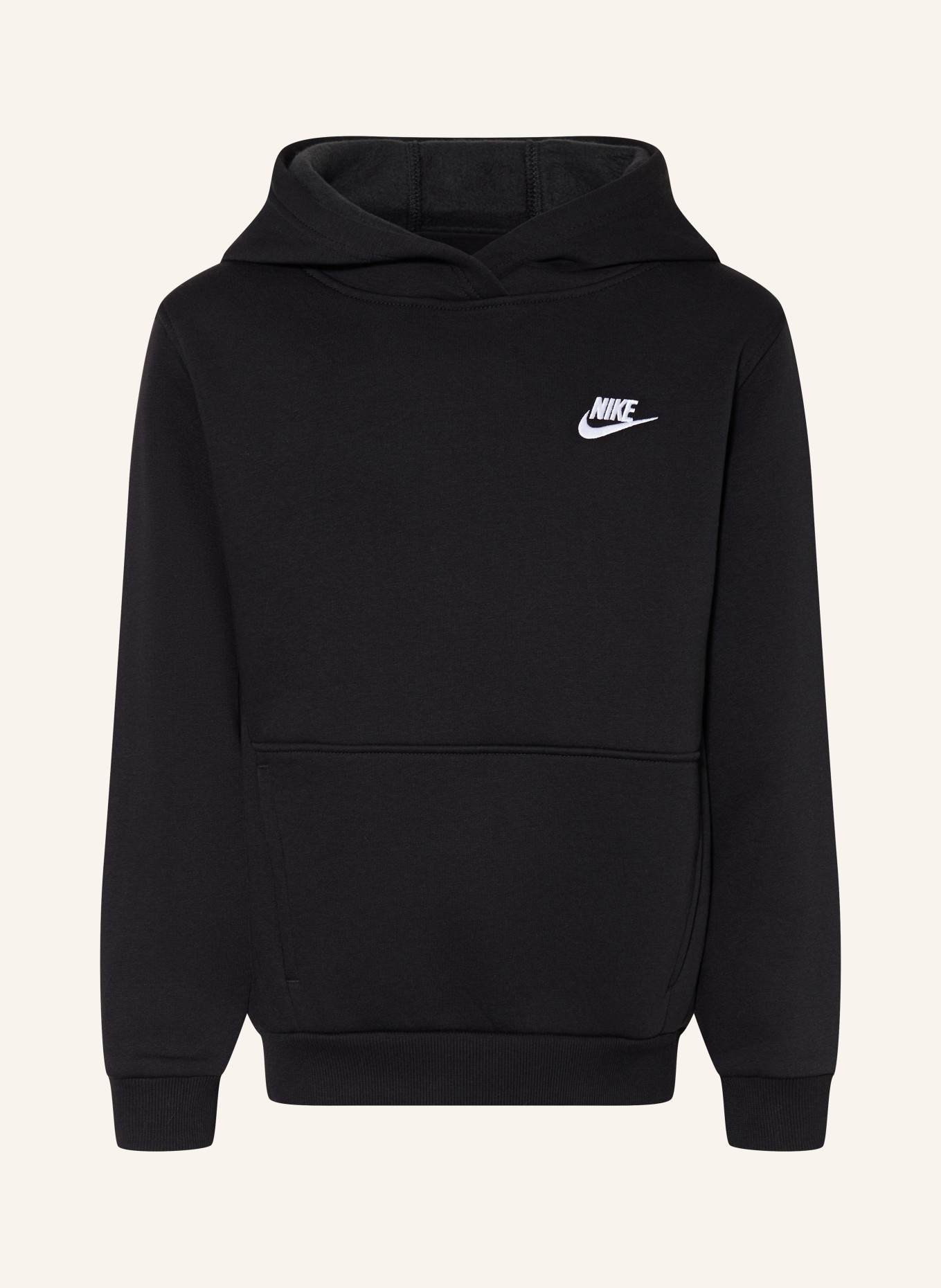 Nike Sweat à capuche SPORTSWEAR CLUB FLEECE: NOIR