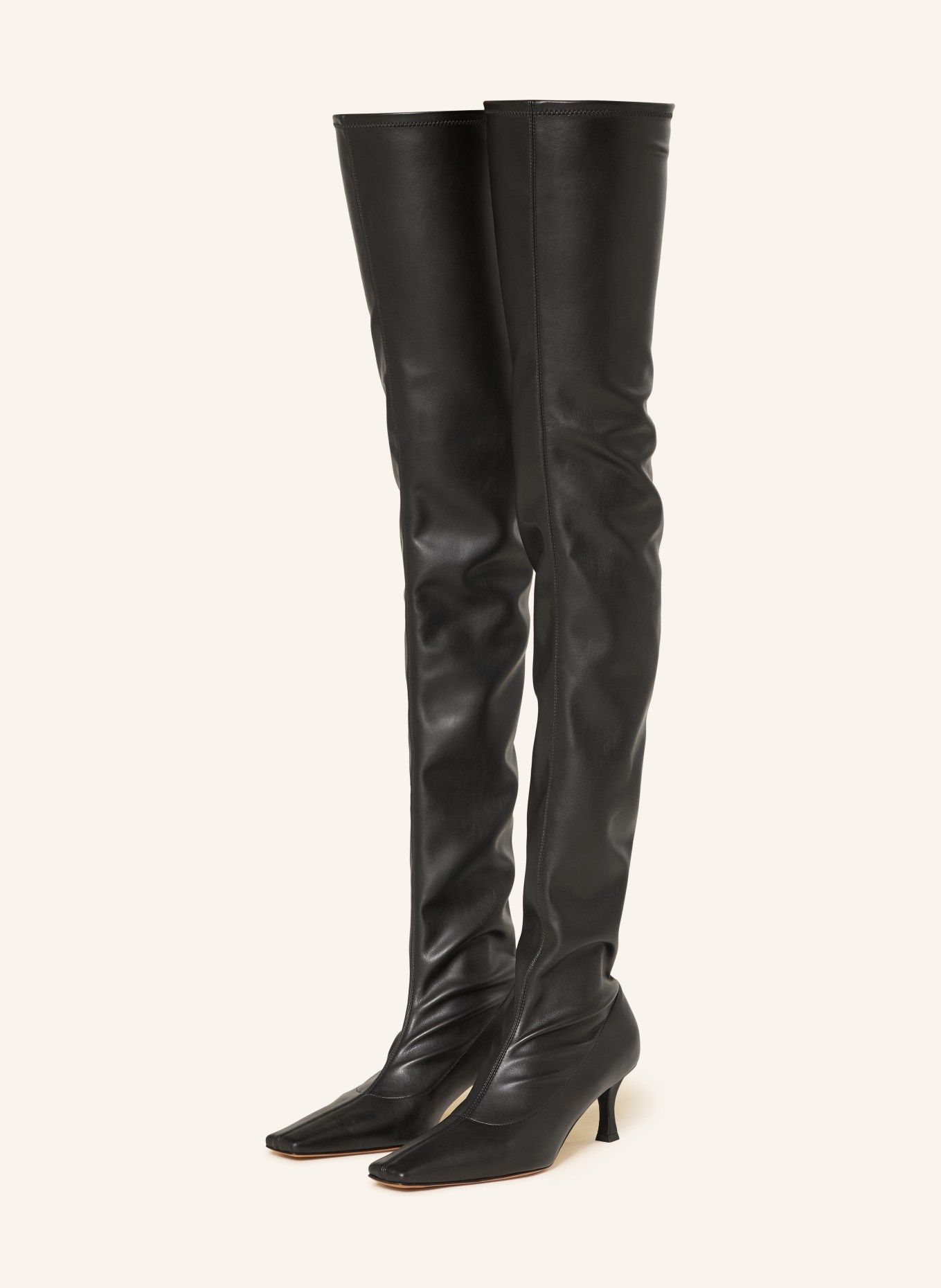 Proenza Schouler Over-the-knee boots: BLACK