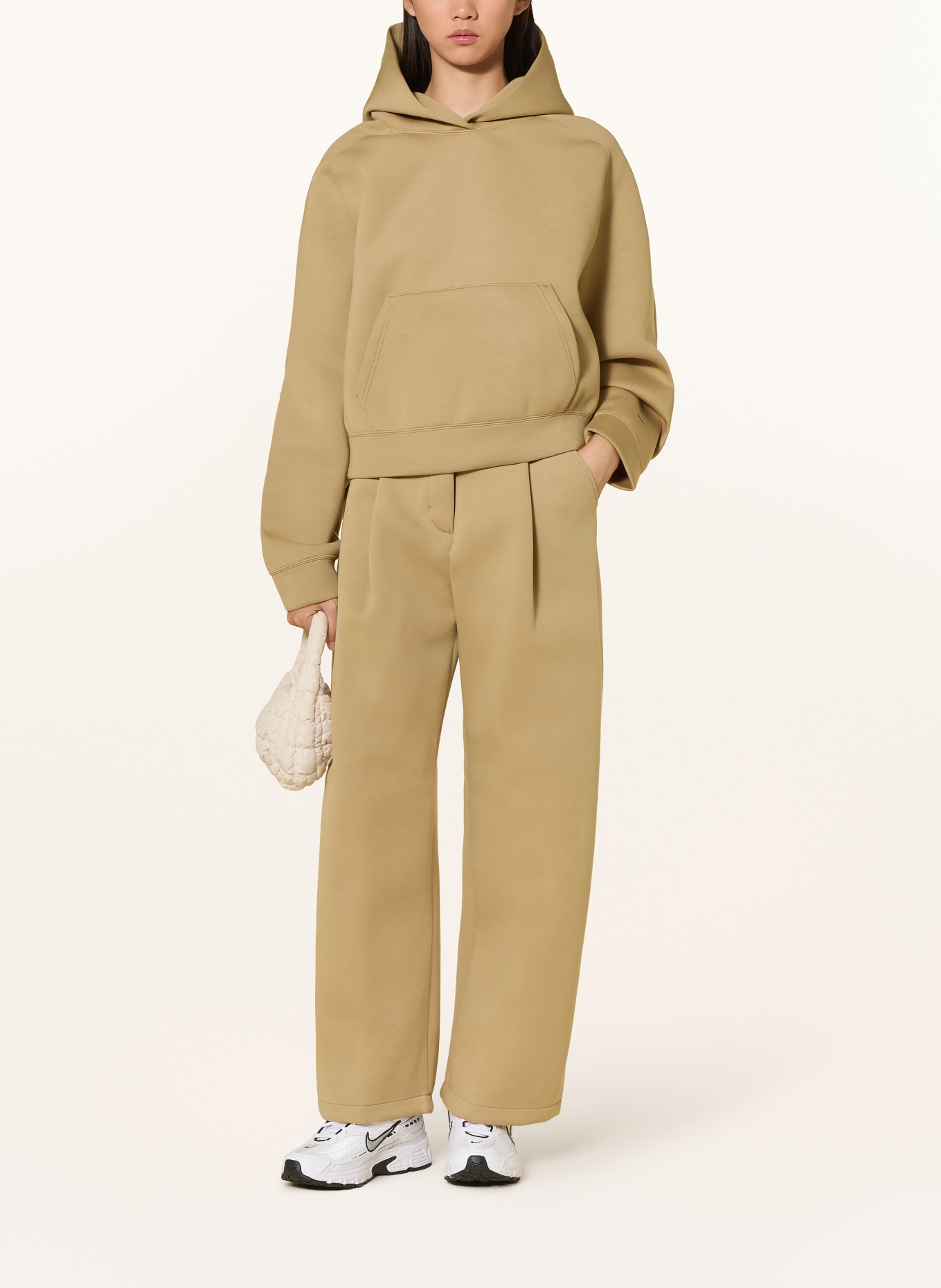Nike Pantalon PREGAME FLEECE: BEIGE