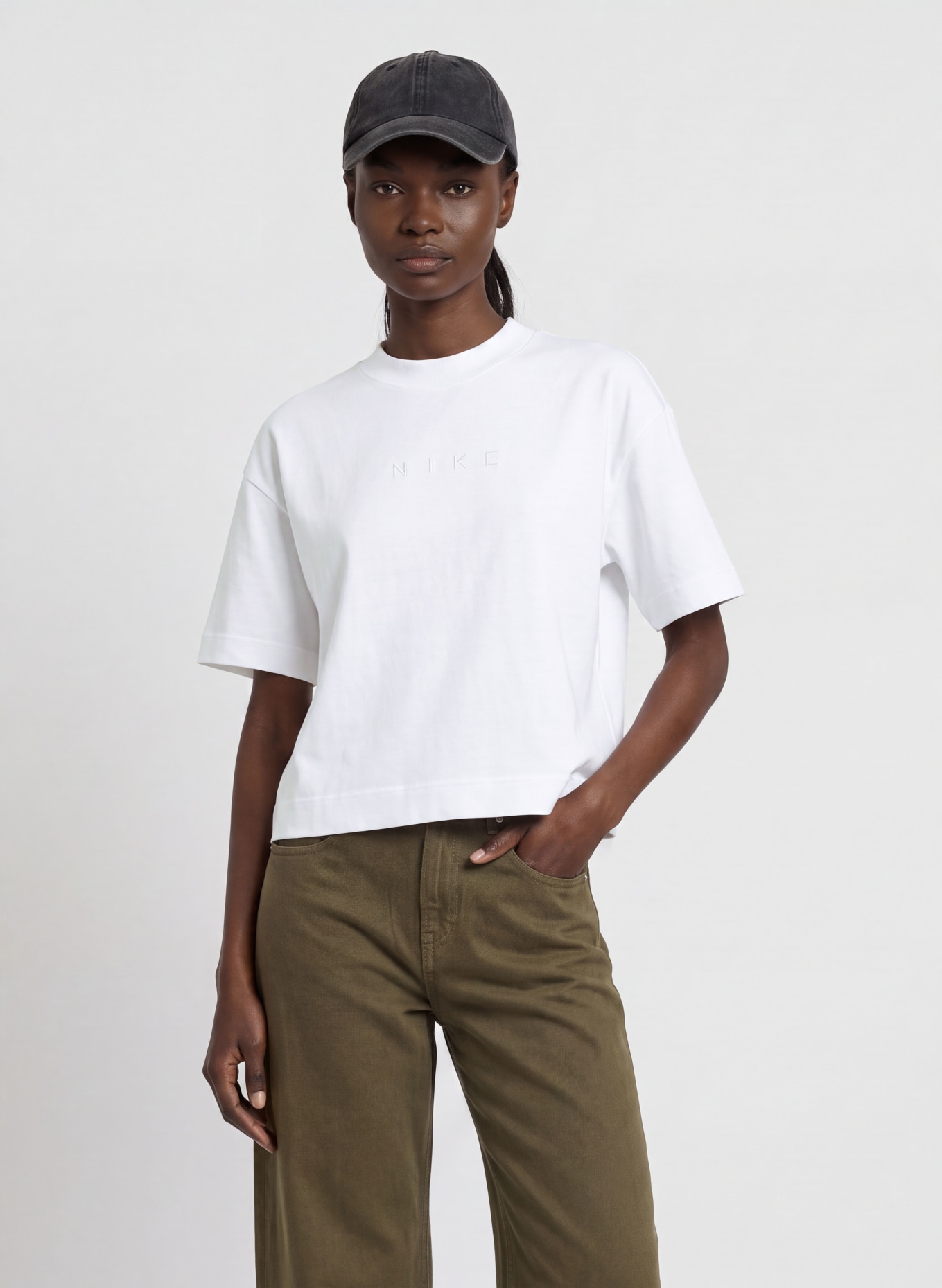 Nike Oversized-Shirt SPORTSWEAR: WEISS