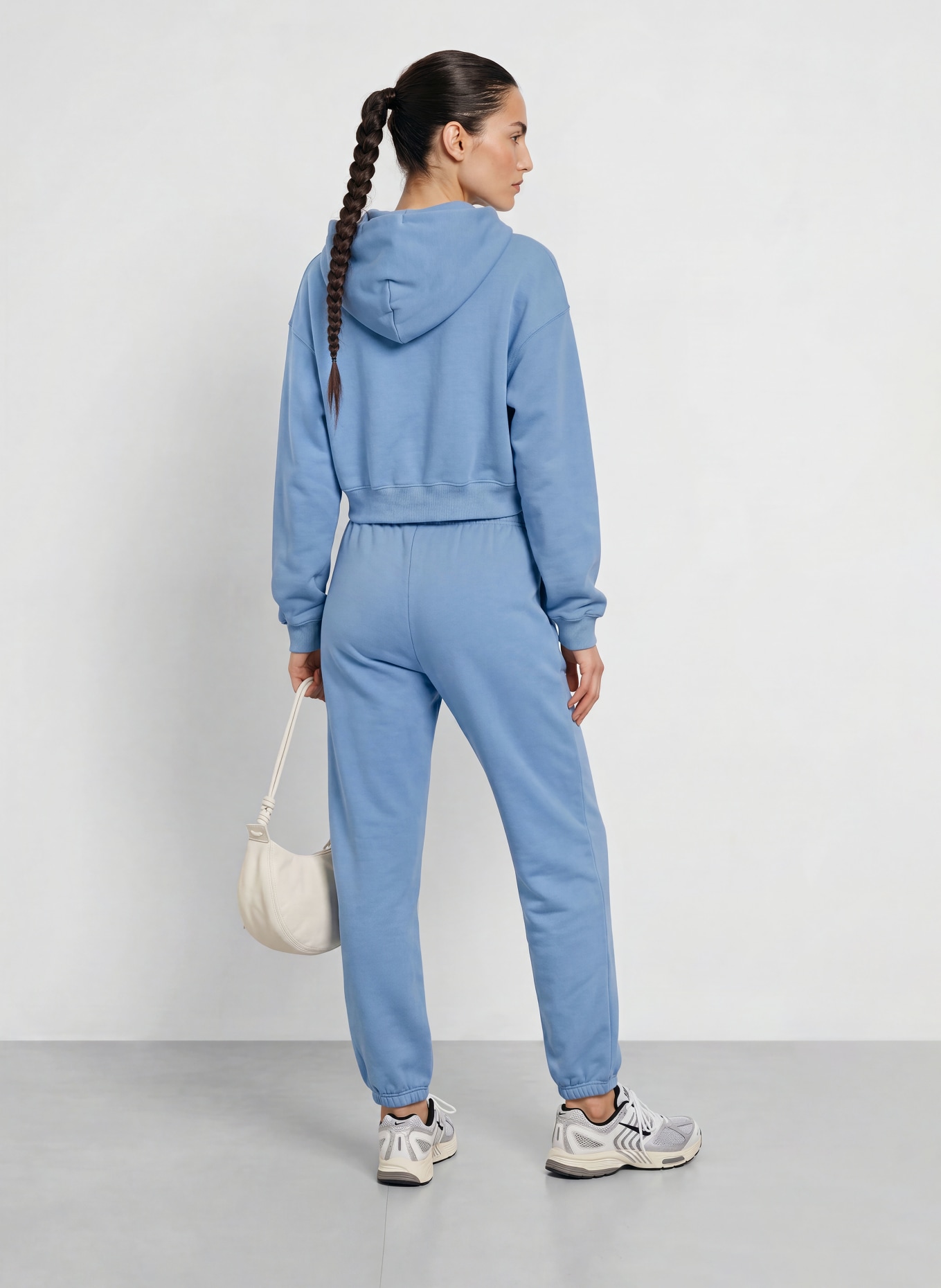 Nike Sweatvest STUDIO: LICHTBLAUW