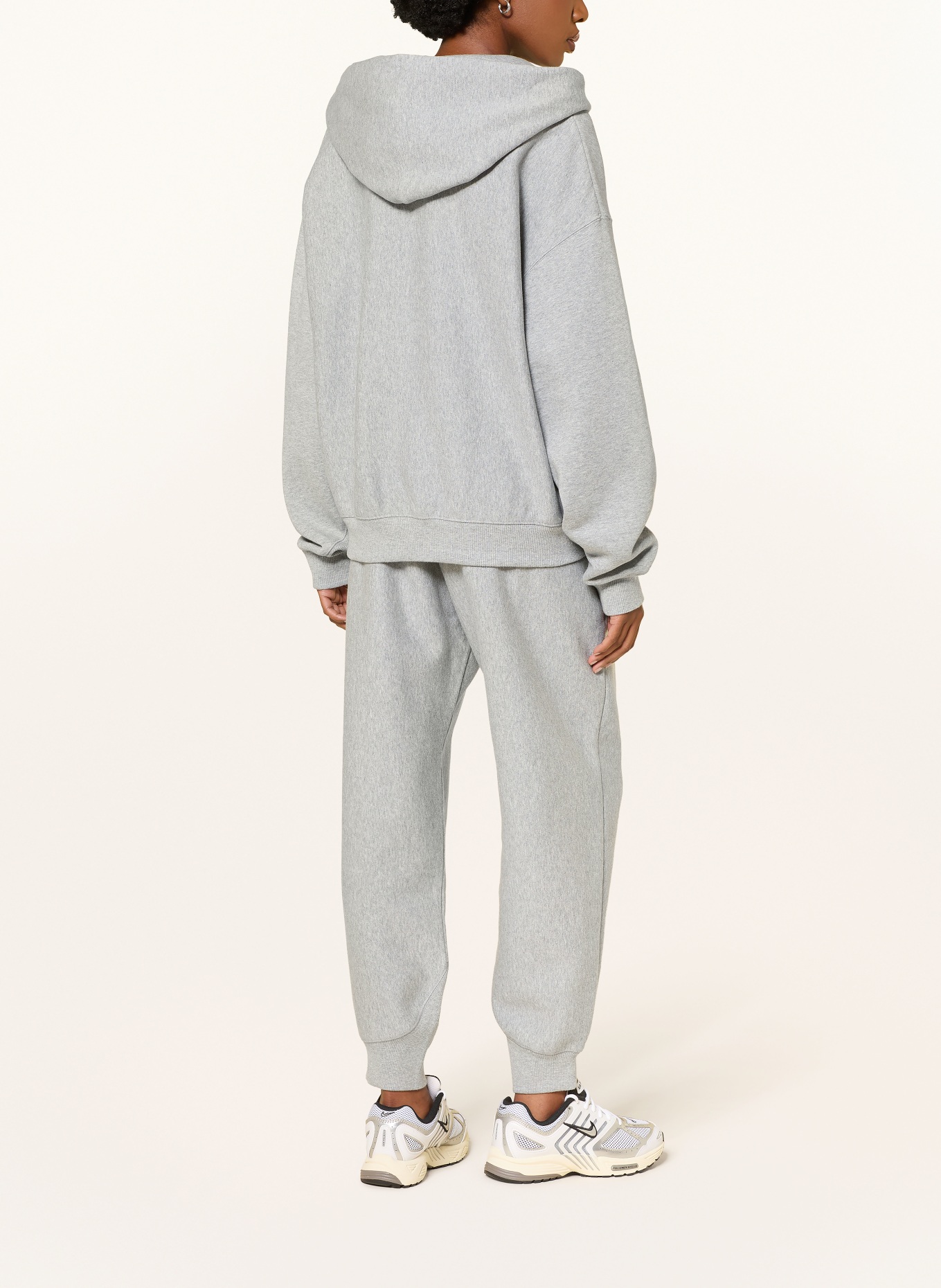 Nike Oversized sweatvest STUDIO: LICHTGRIJS