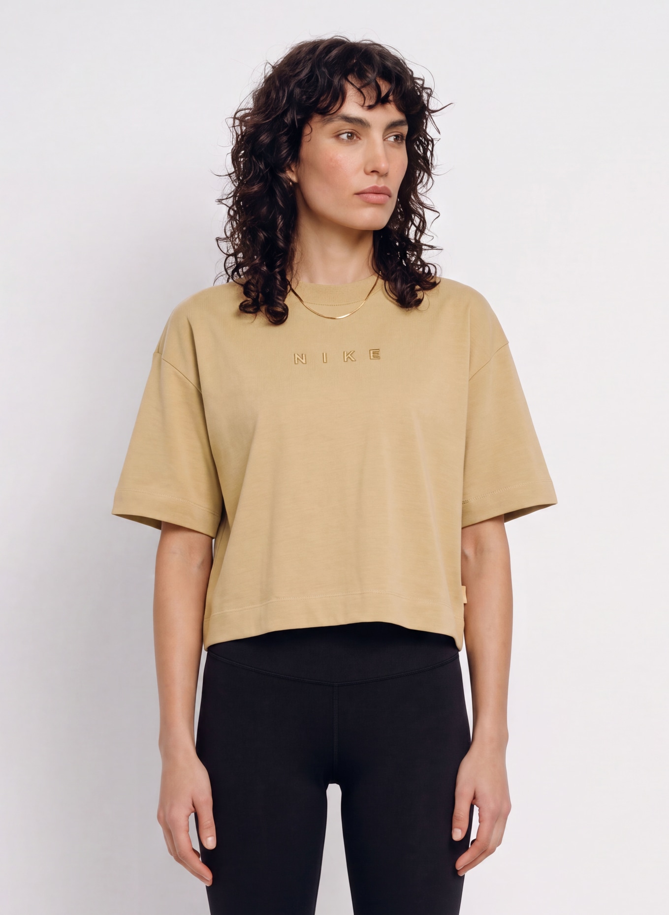 Nike Oversized-Shirt SPORTSWEAR: BEIGE