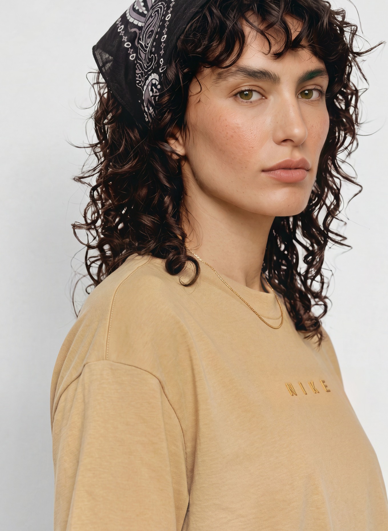 Nike Oversized-Shirt SPORTSWEAR: BEIGE