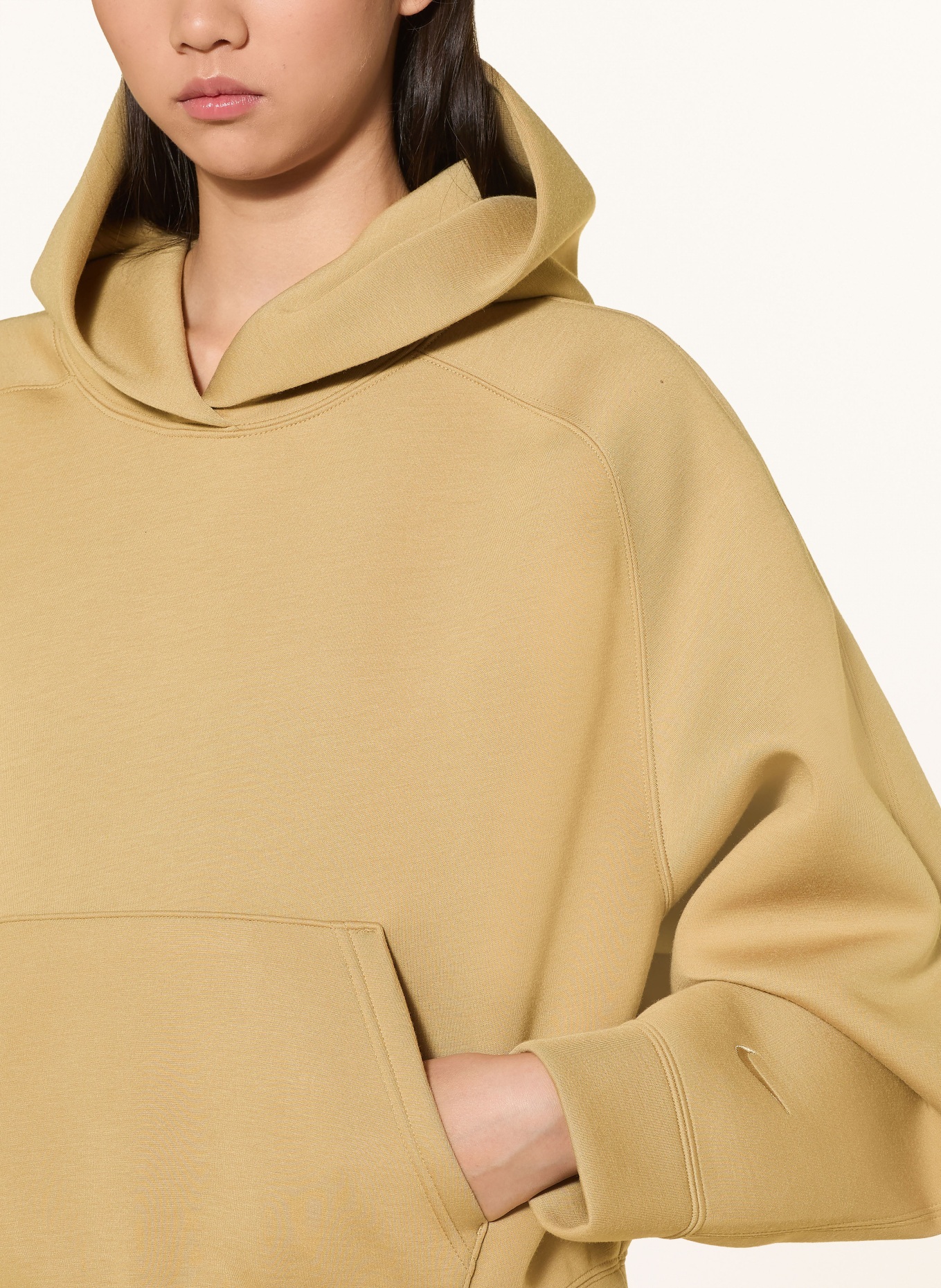 Nike Hoodie PREGAME FLEECE: BEIGE