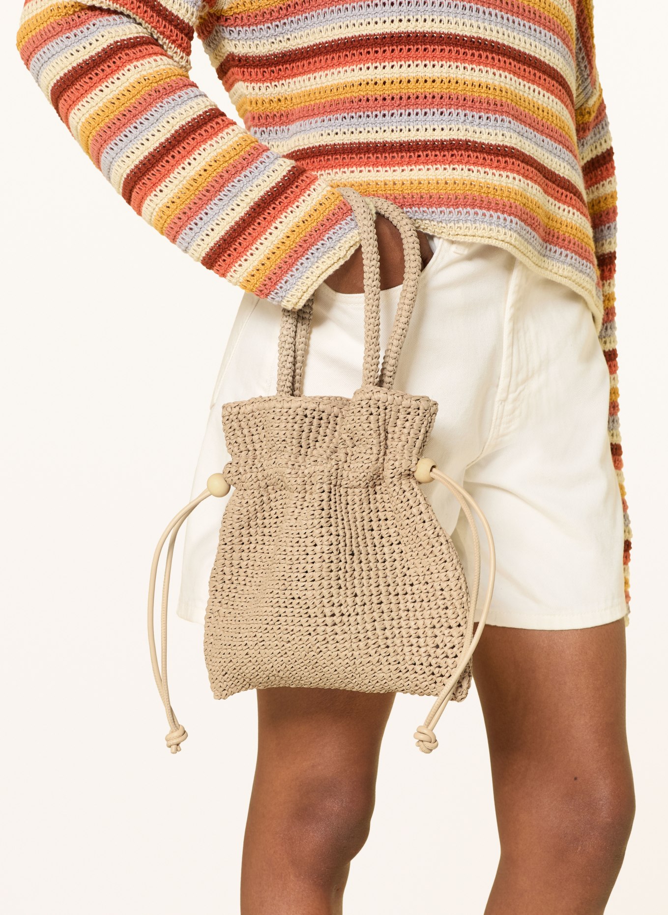 LOEFFLER RANDALL Handtas KYLIE: BEIGE