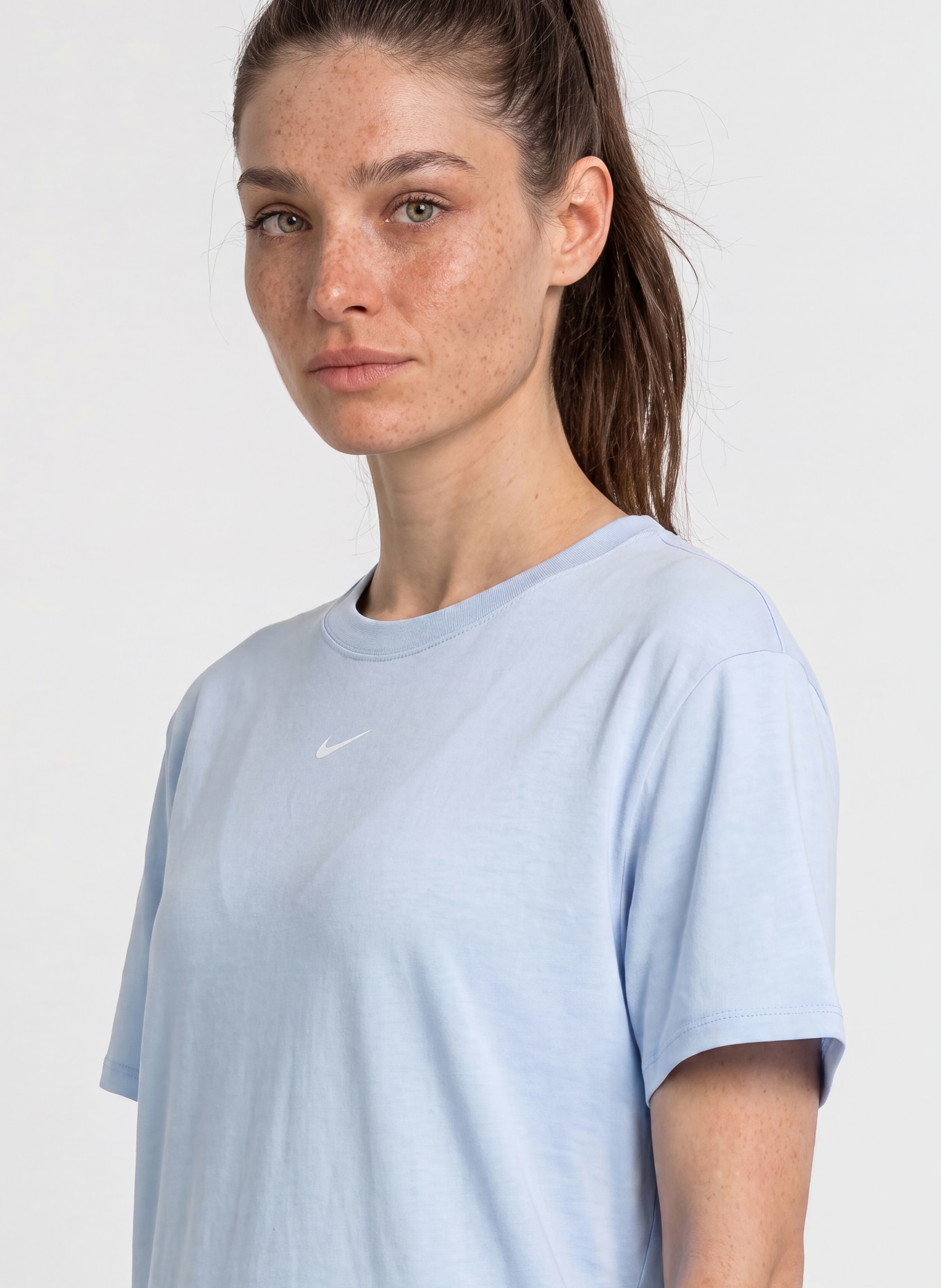 Nike Funktionsshirt ONE RELAXED: HELLBLAU