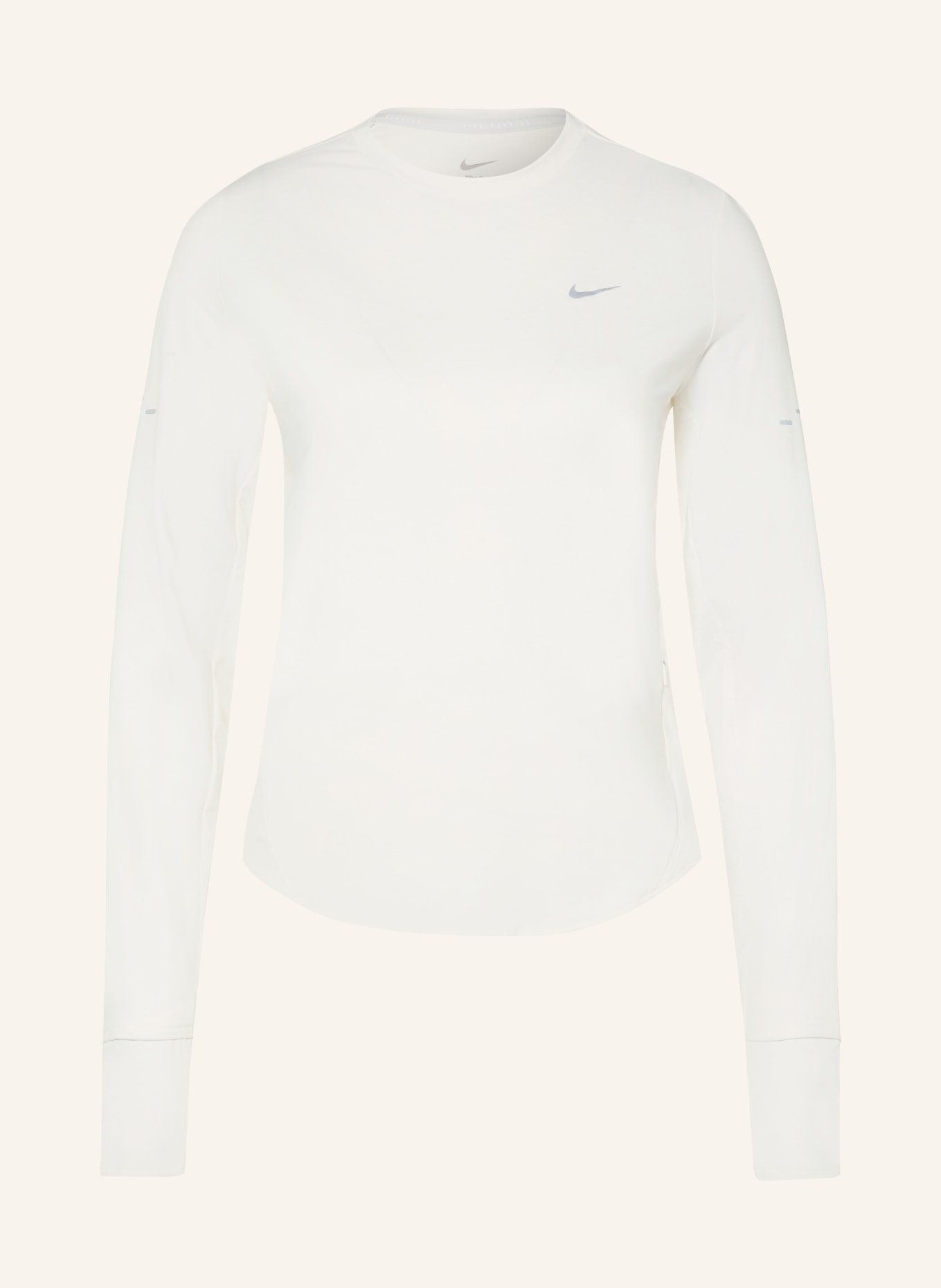 Nike Funkční tričko SWIFT: BÍLÁ